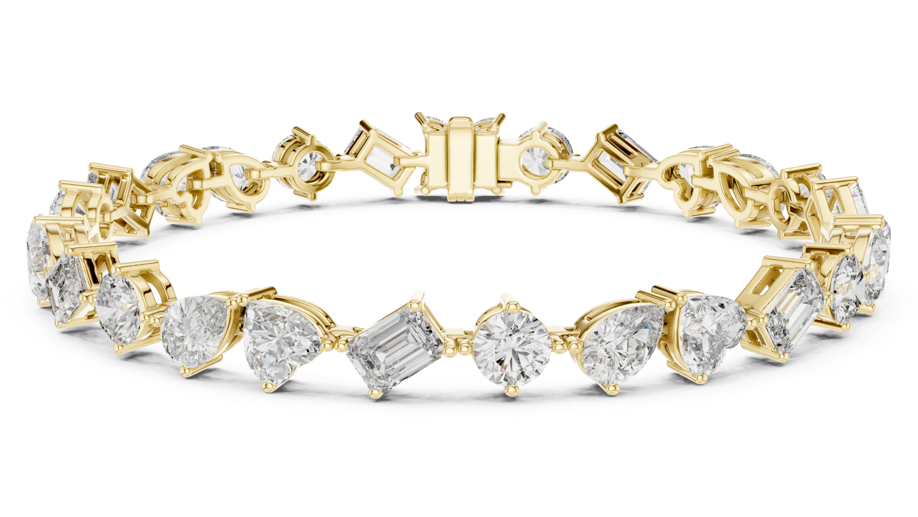 Radiant Symphony Diamond Bracelet