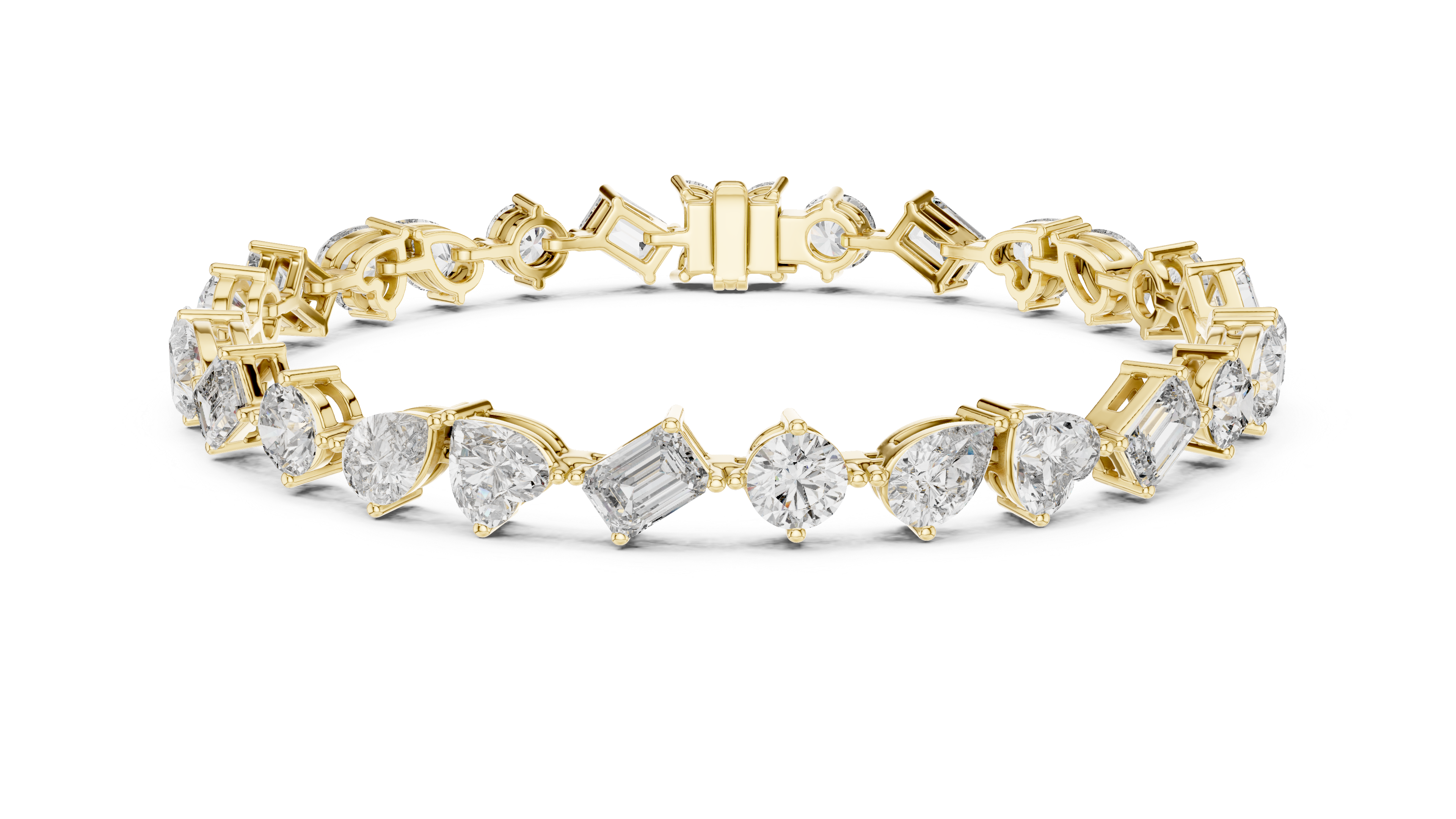 Radiant Symphony Diamond Bracelet