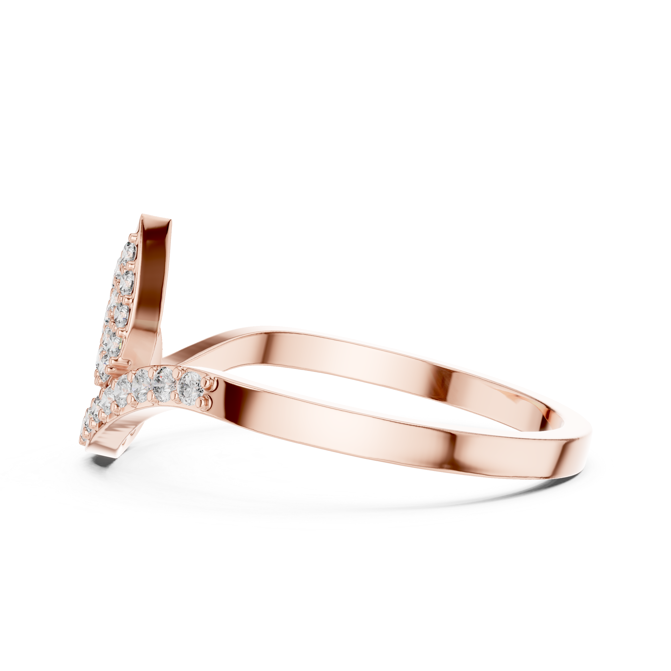 Golden Tulip Elegance Diamond Ring
