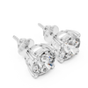 Oval Diamond Earrings