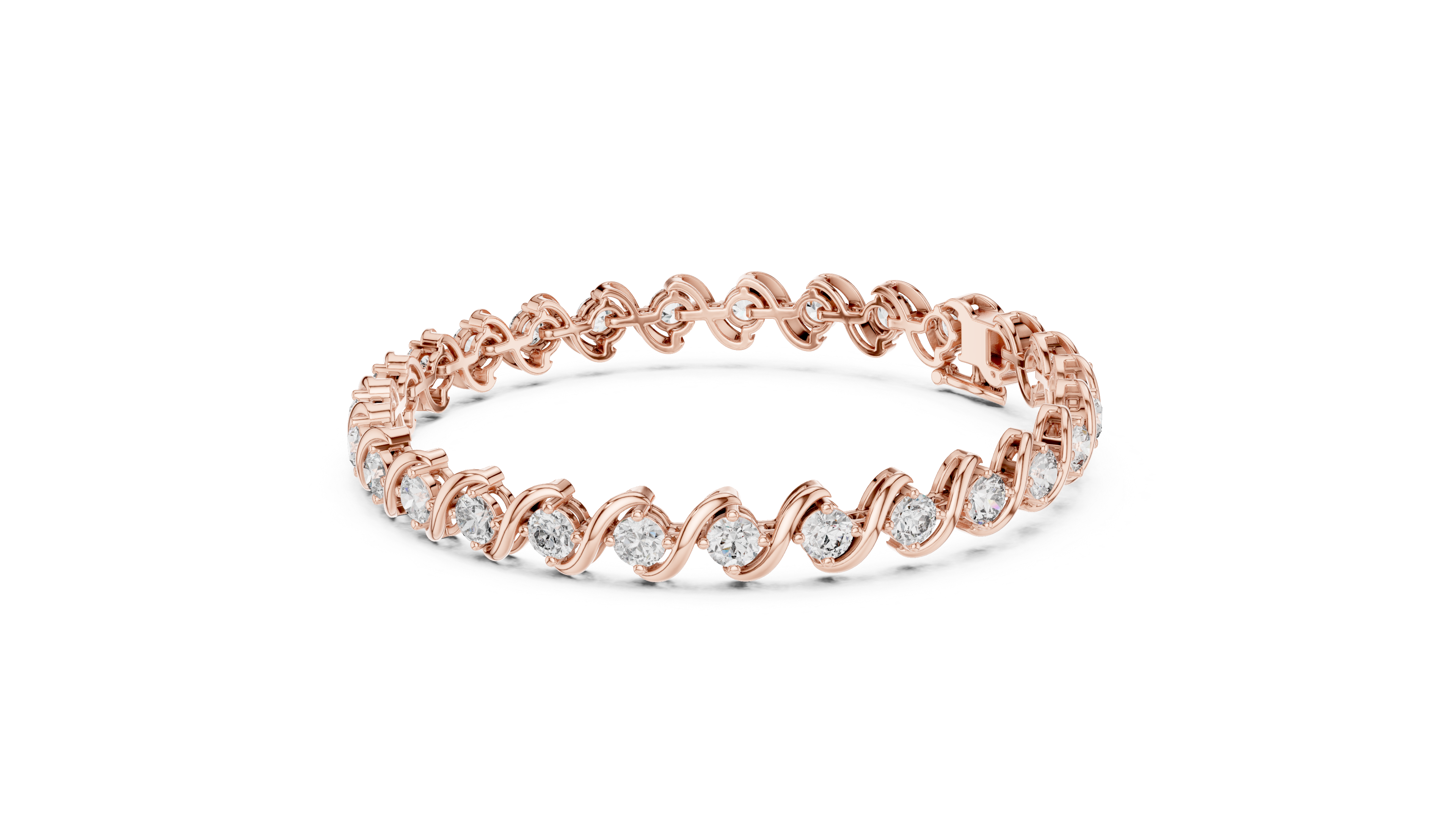 Waves of Brilliance Bracelet