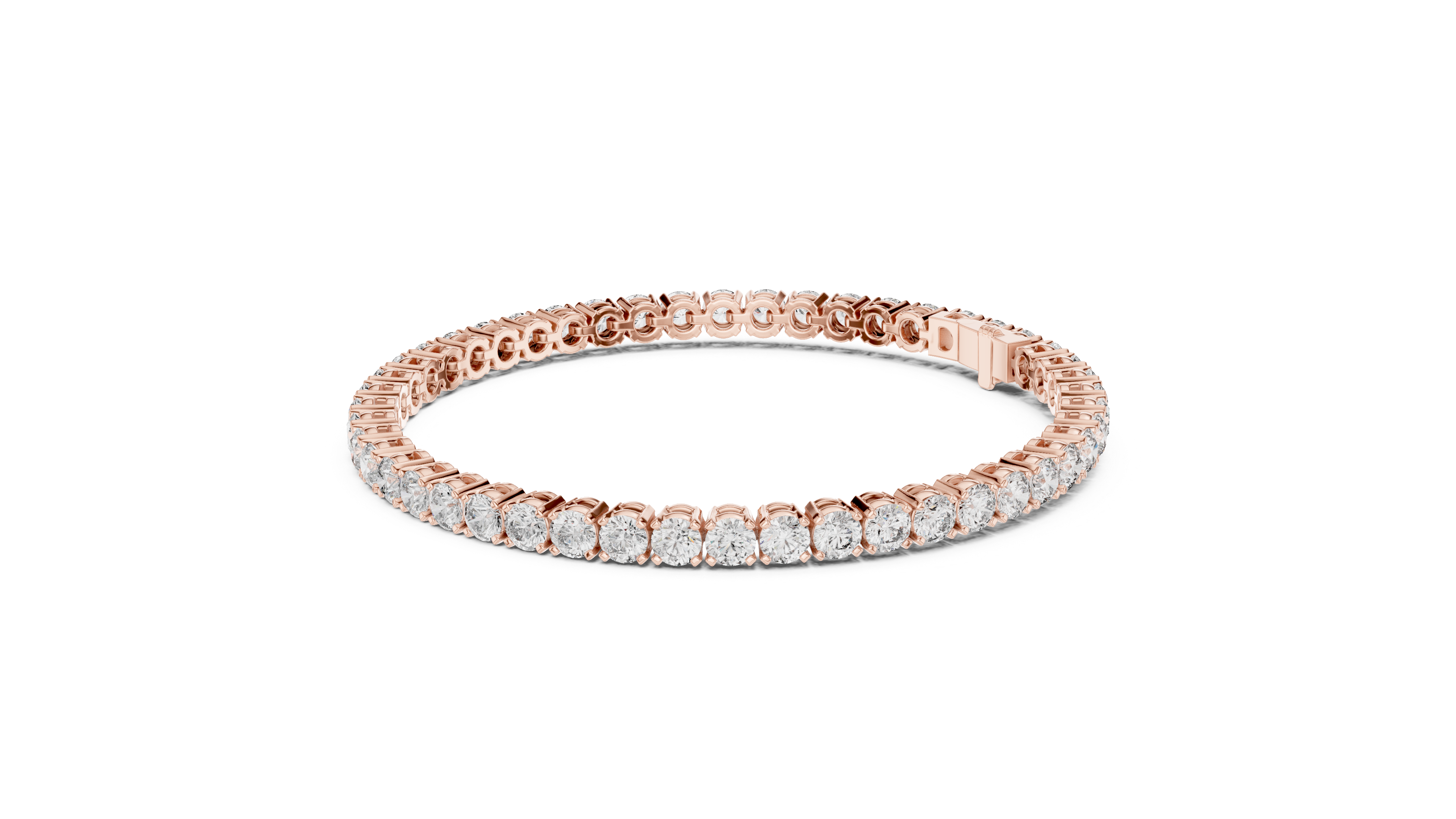 Blush Glow Tennis Bracelet
