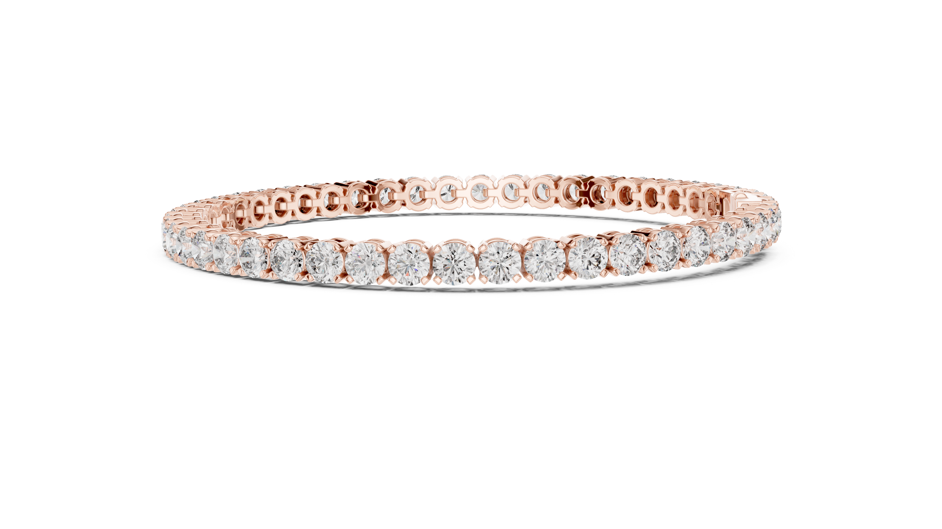 Blush Glow Tennis Bracelet