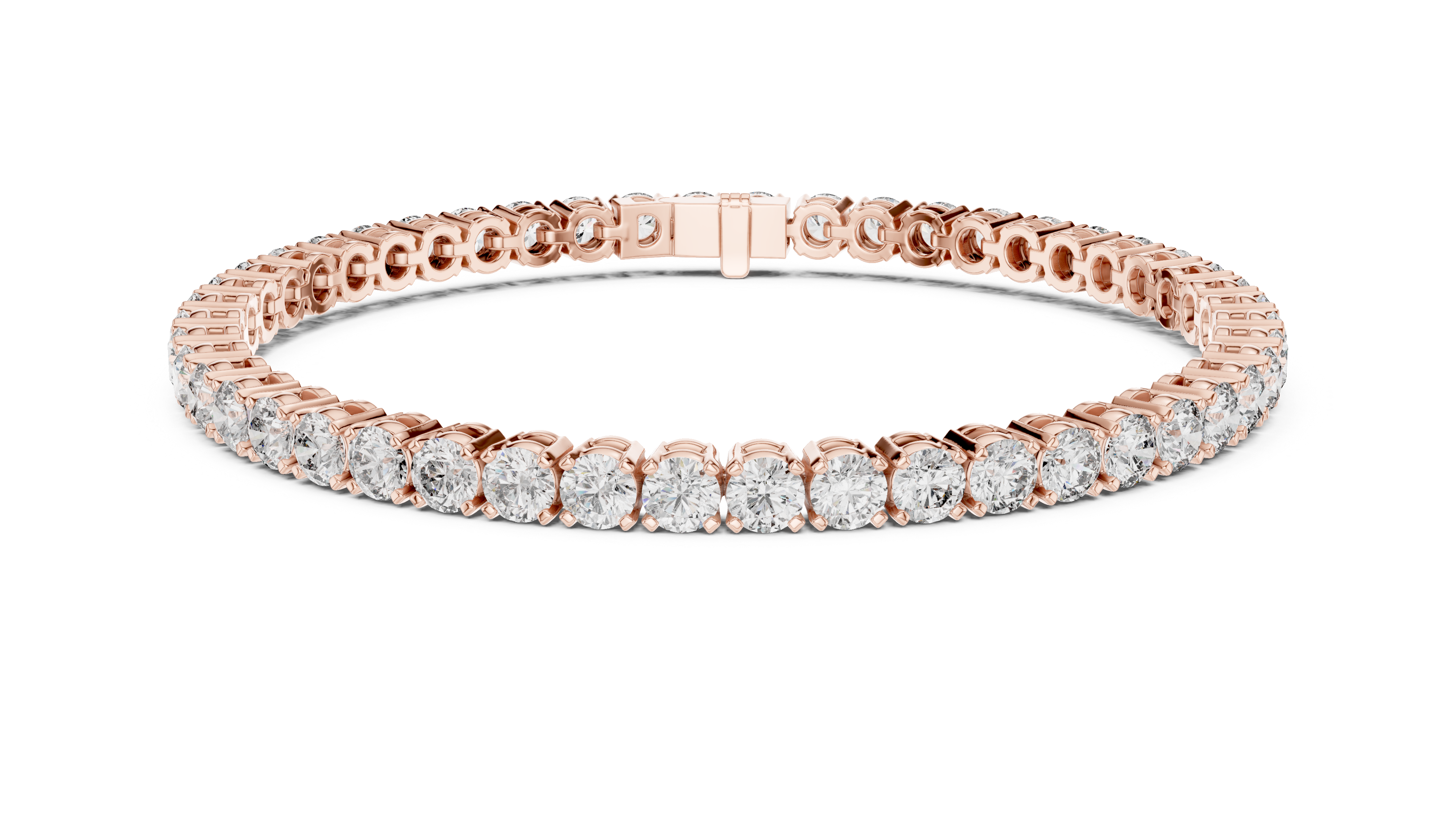 Blush Glow Tennis Bracelet