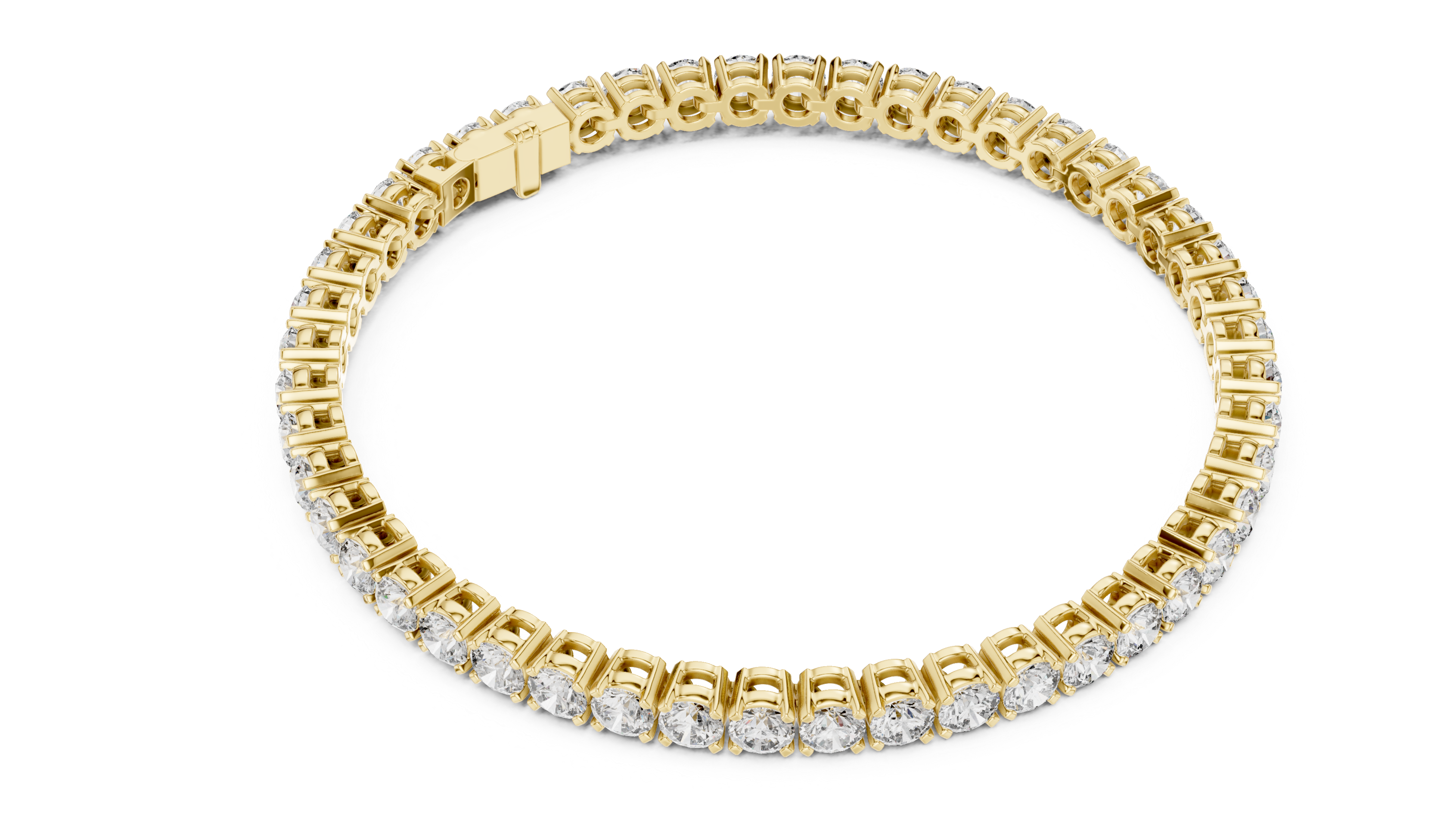 Blush Glow Tennis Bracelet