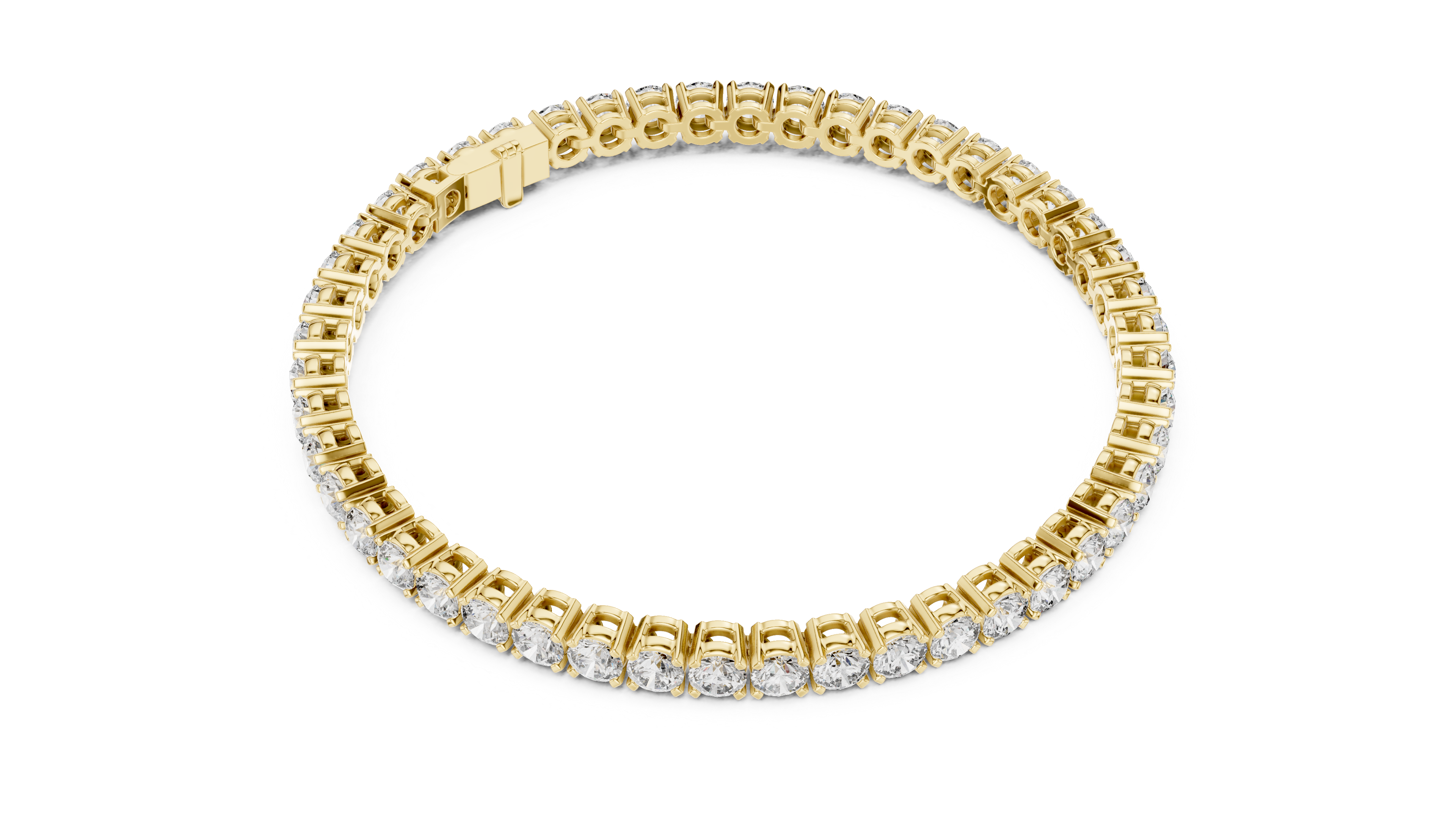 Blush Glow Tennis Bracelet