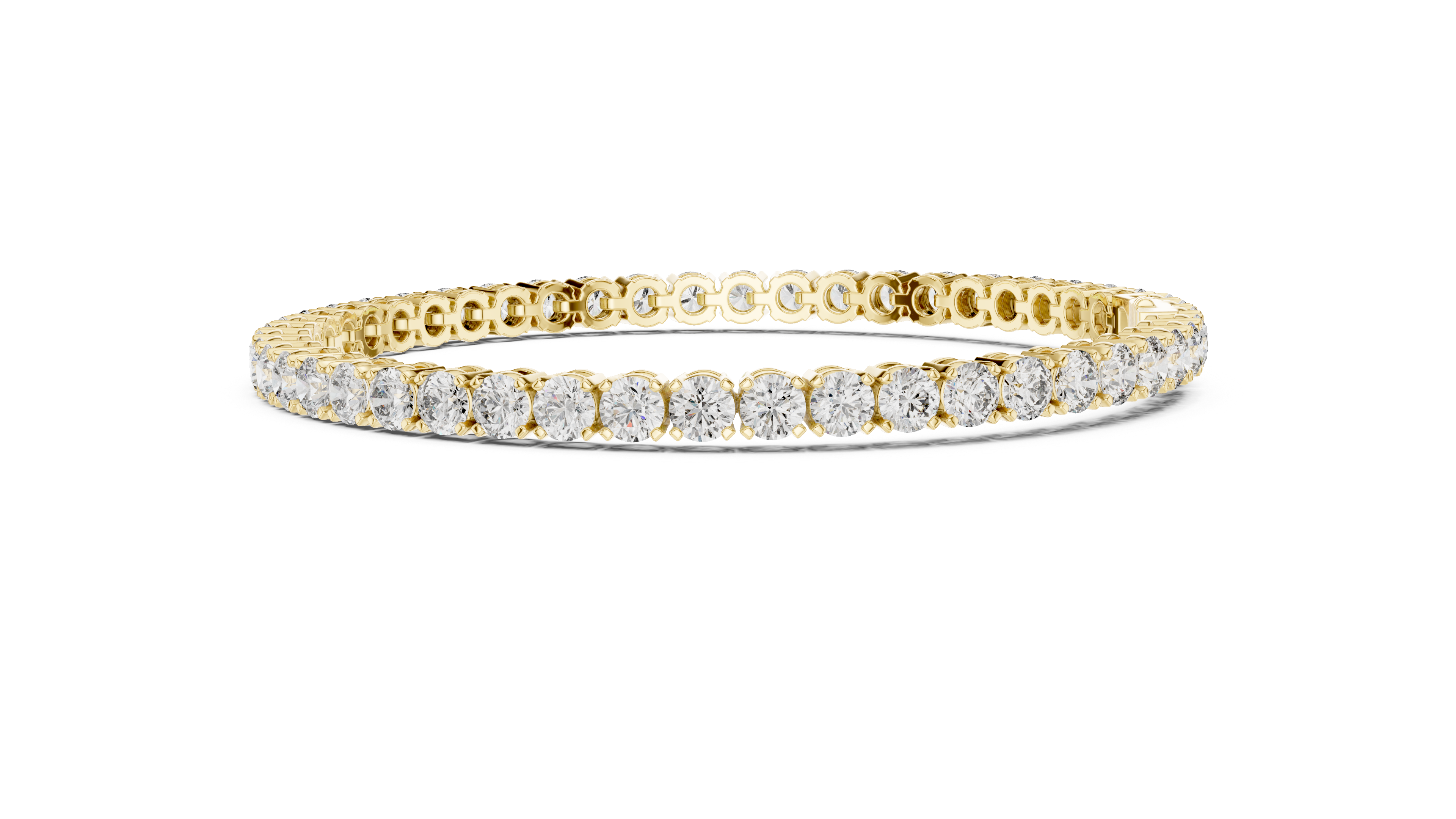 Blush Glow Tennis Bracelet
