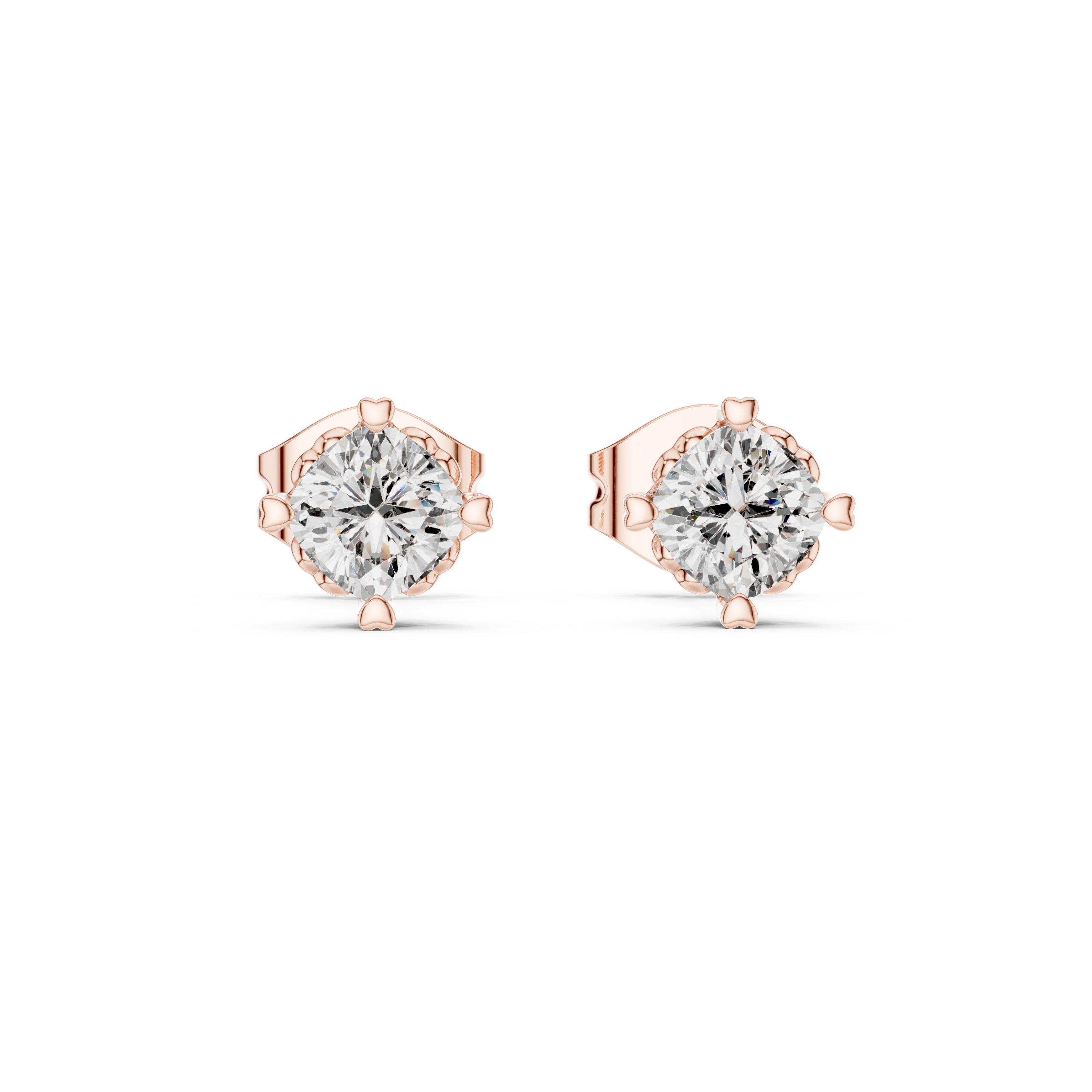 Pure Sparkle Diamond Studs
