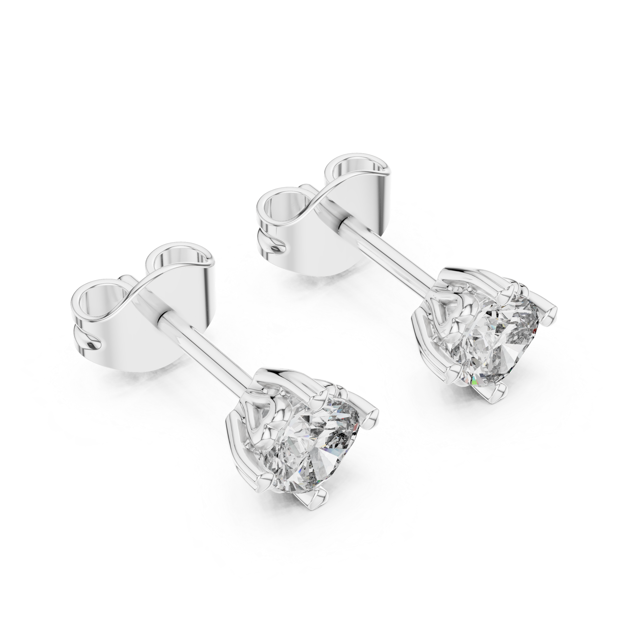 Pure Sparkle Diamond Studs