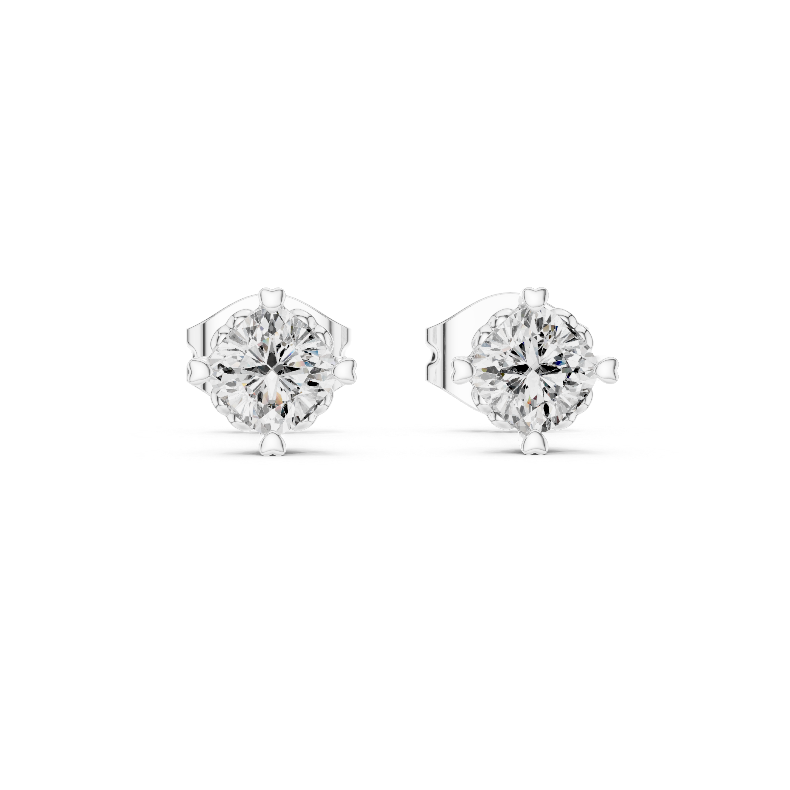 Pure Sparkle Diamond Studs