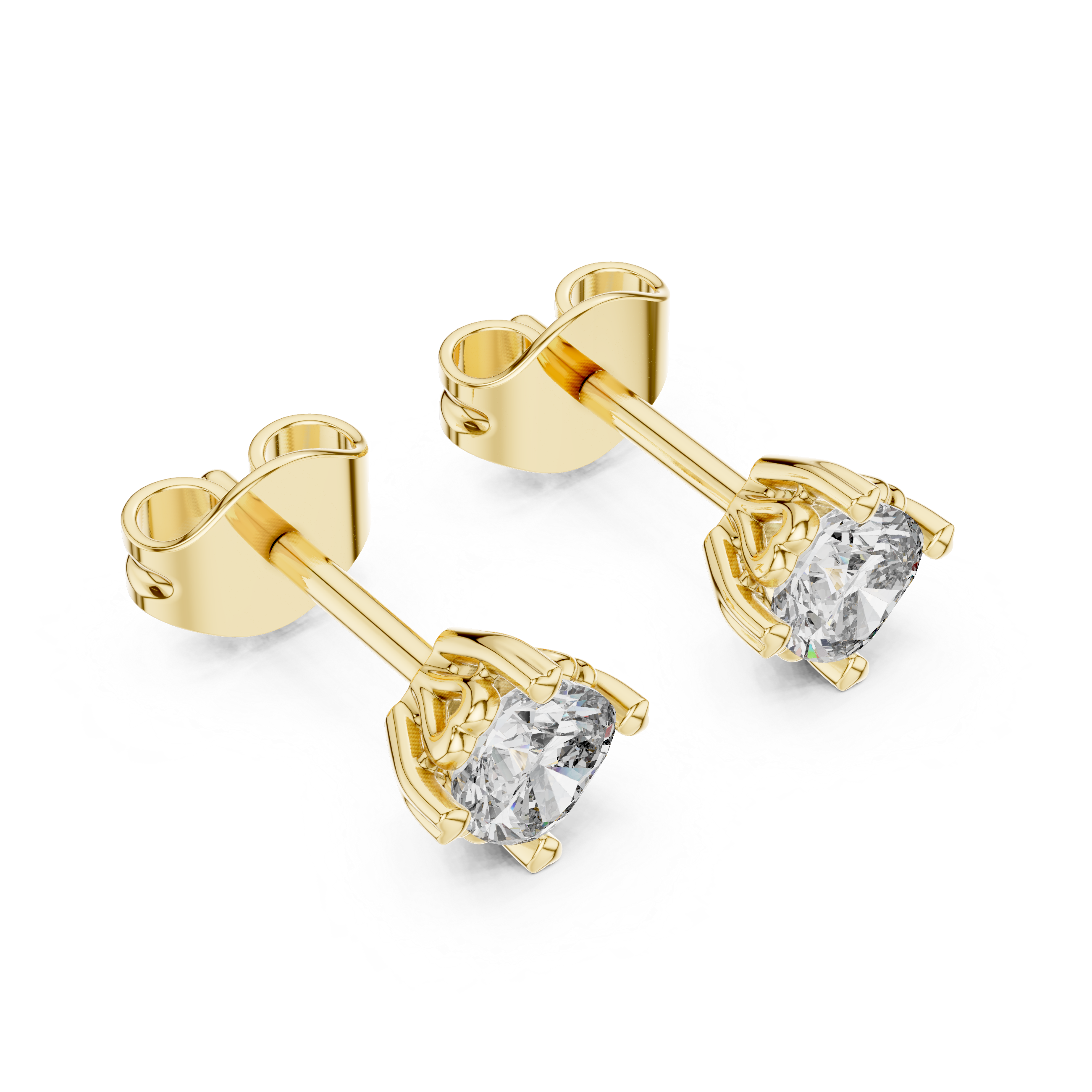 Pure Sparkle Diamond Studs