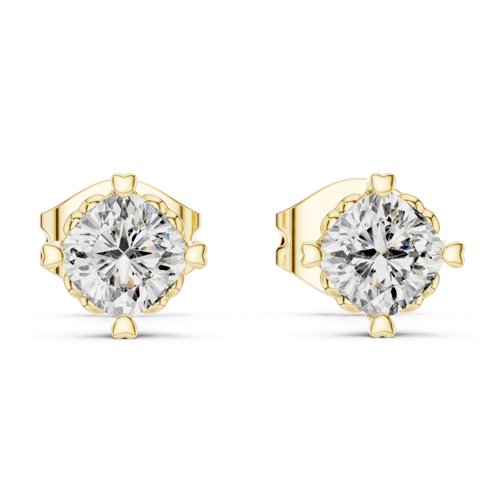 Pure Sparkle Diamond Studs