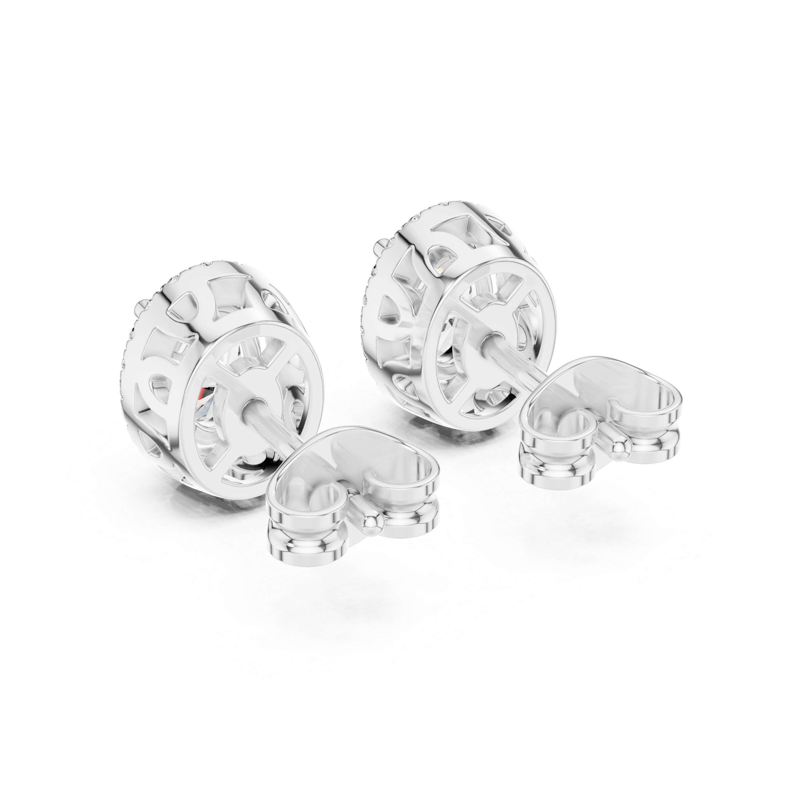 Halo Bloom Diamond Studs