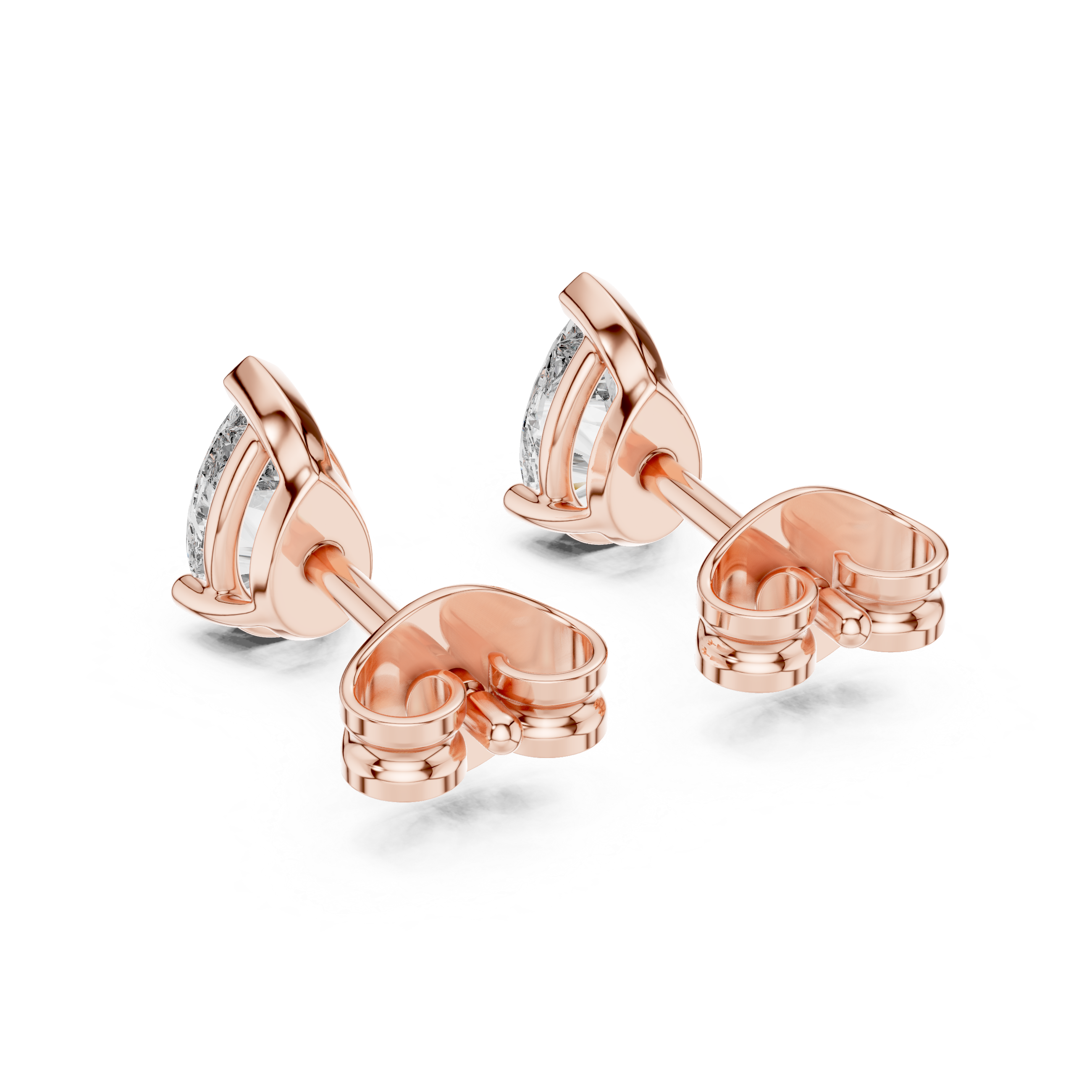 Stunning pear-shaped diamonds