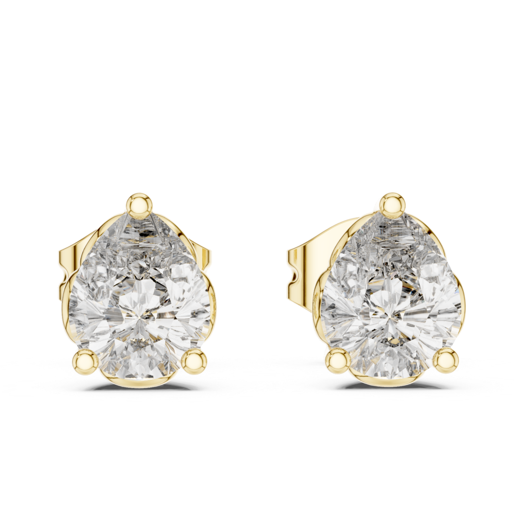 Timeless Pear-Cut Diamond Elegance