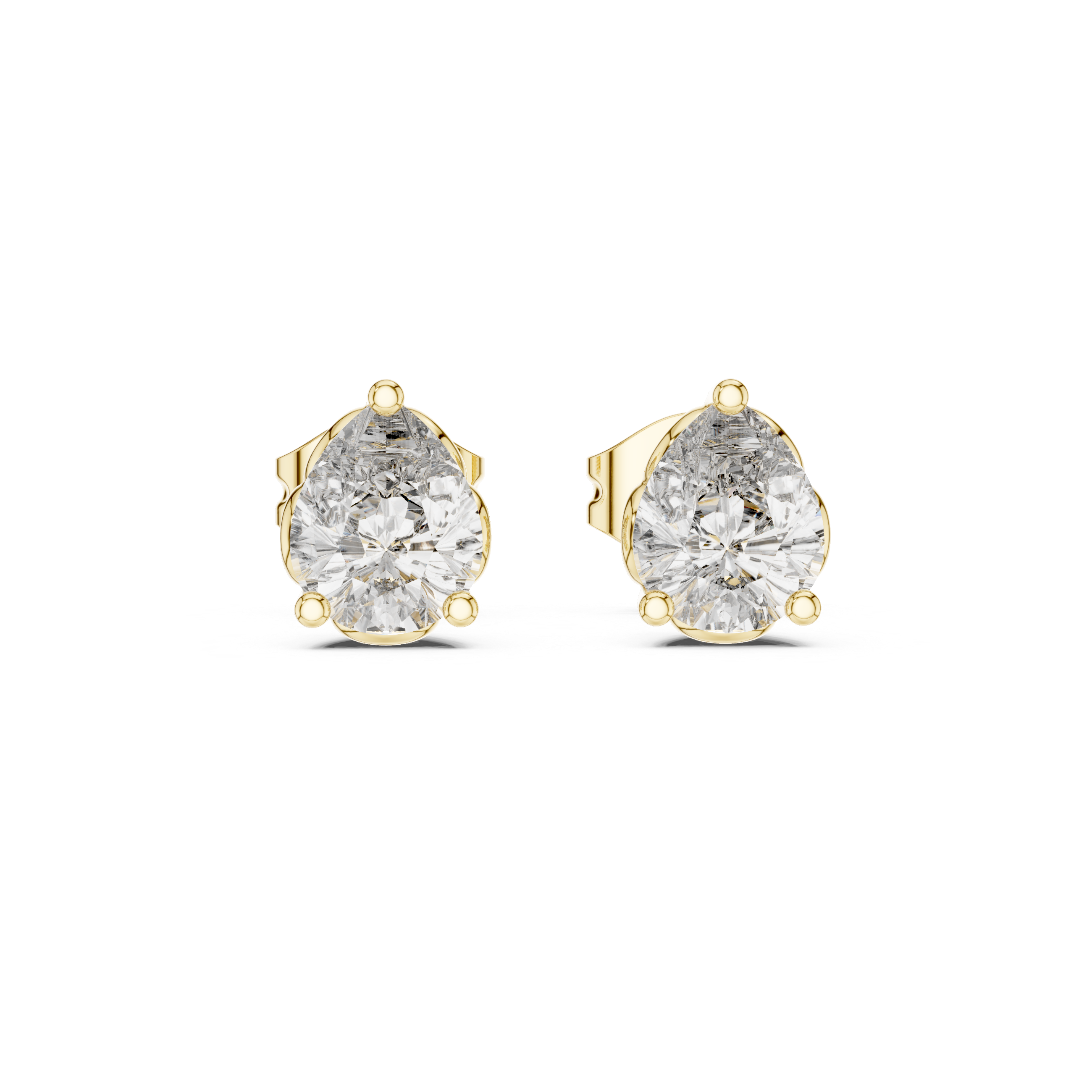 Timeless Pear-Cut Diamond Elegance