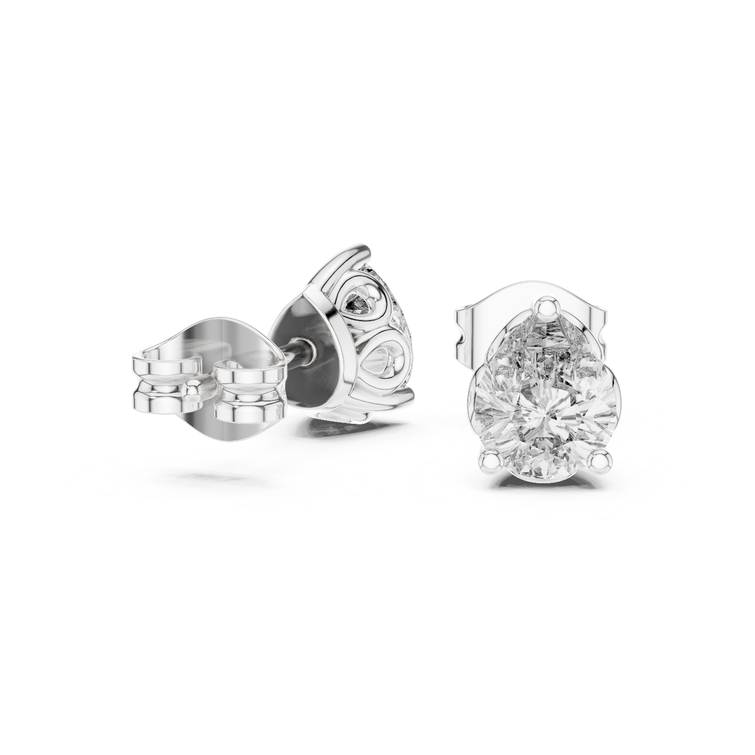 Timeless Pear-Cut Diamond Elegance