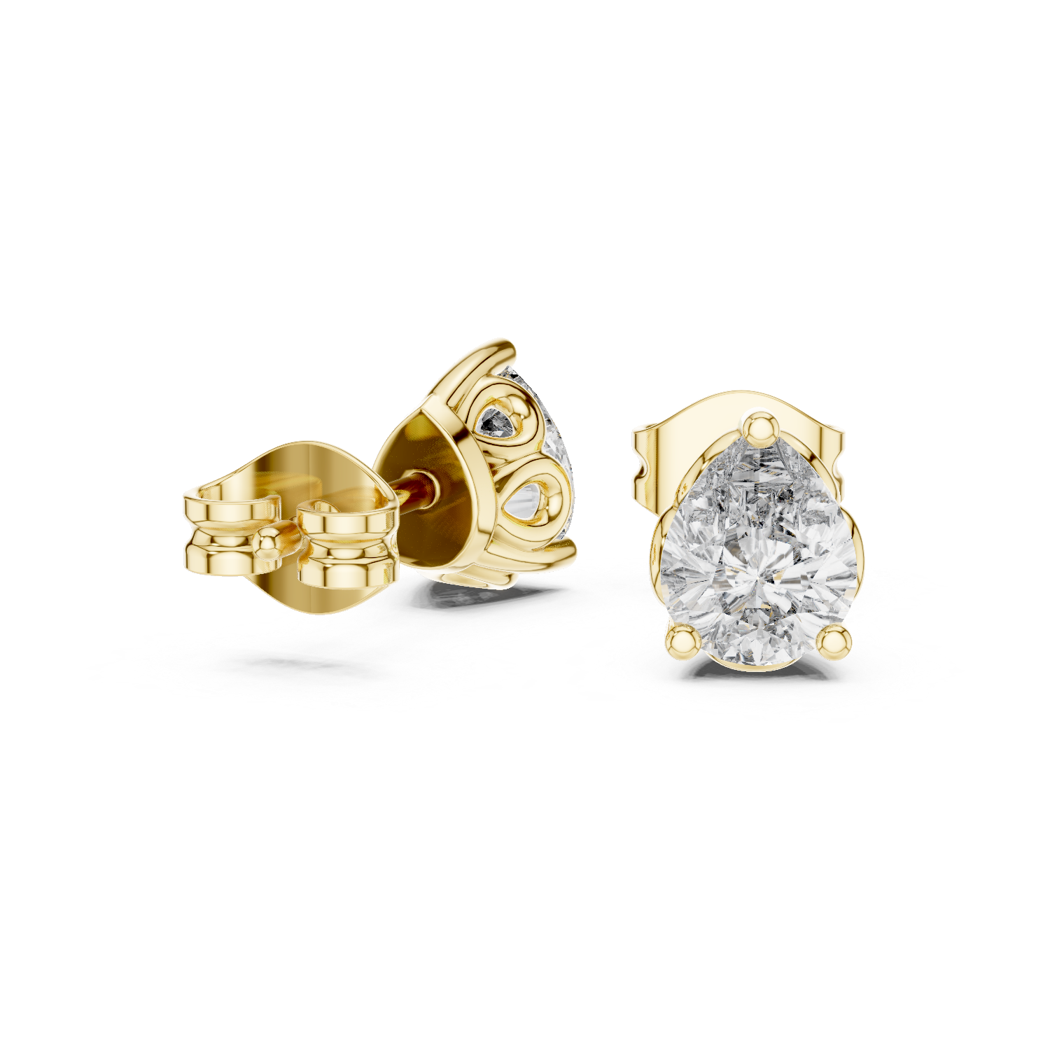 Timeless Pear-Cut Diamond Elegance