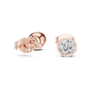 Solitaire Stud Earrings