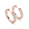 Dazzling Diamond Cascade Hoops