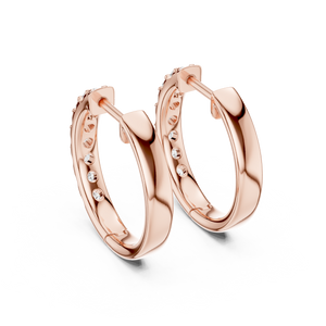 Dazzling Diamond Cascade Hoops