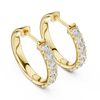Dazzling Diamond Cascade Hoops