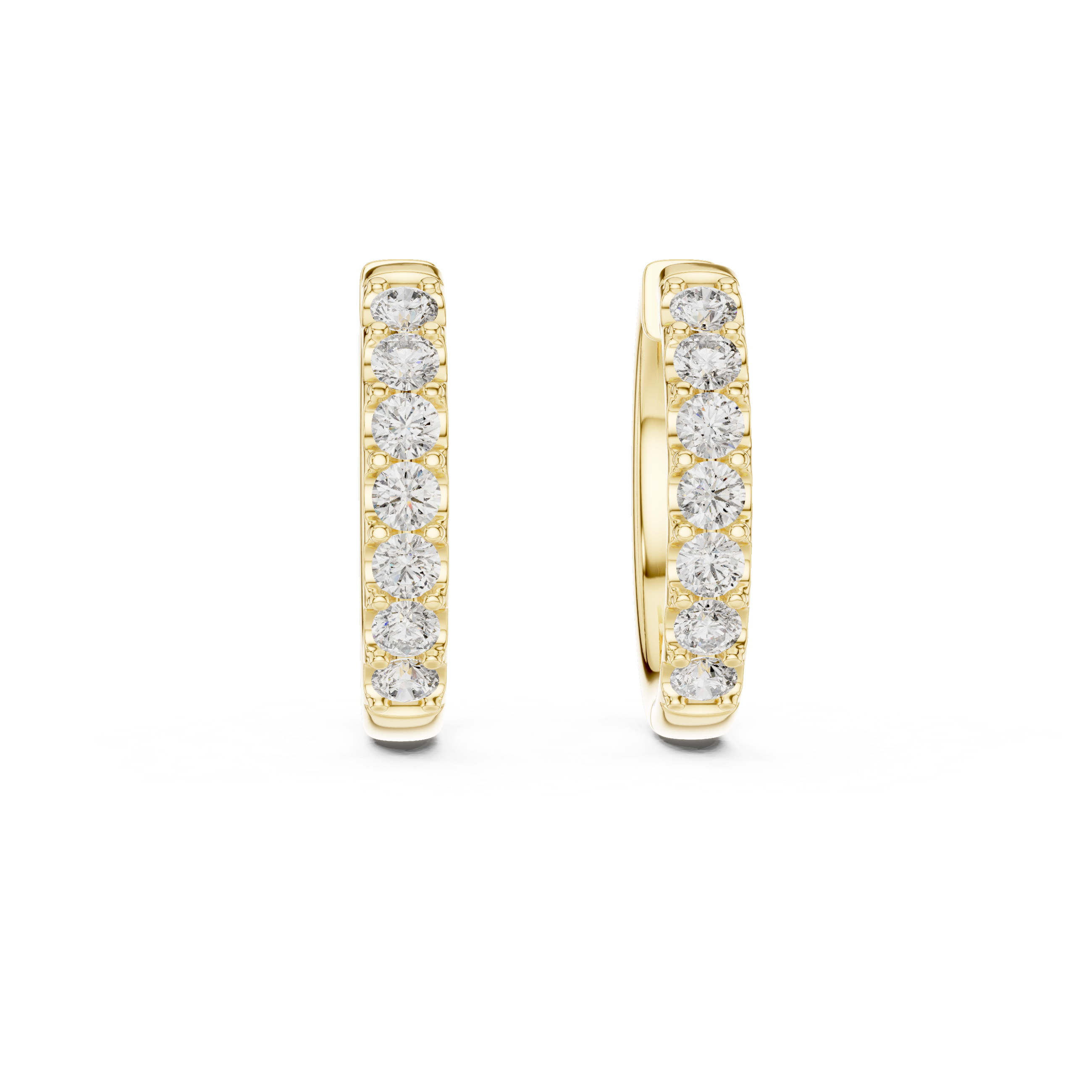 Dazzling Diamond Cascade Hoops