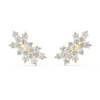 Blossom Sparkle:Marquise Diamond Cluster Earrings