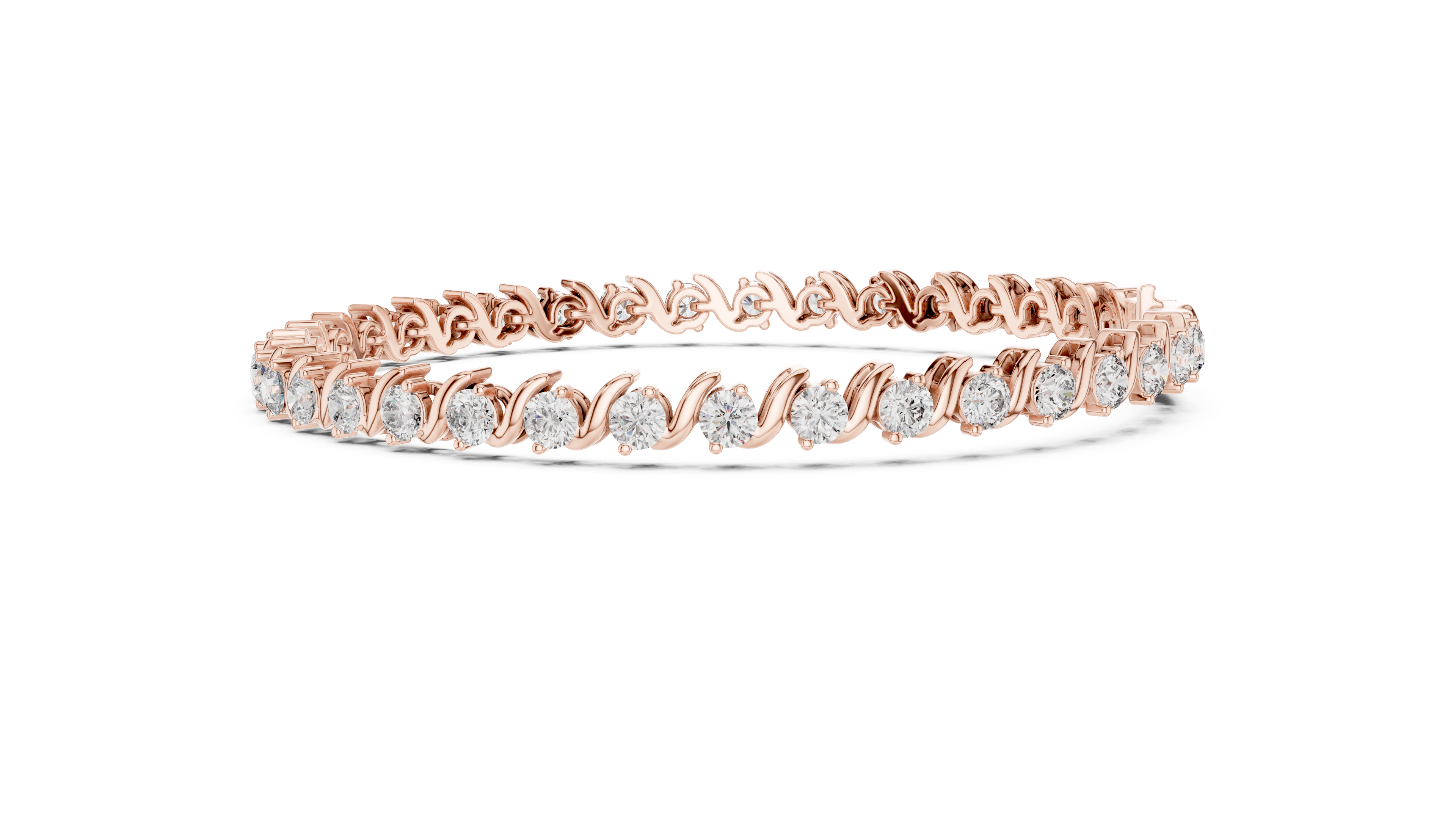 Twilight Twist Diamond Bracelet