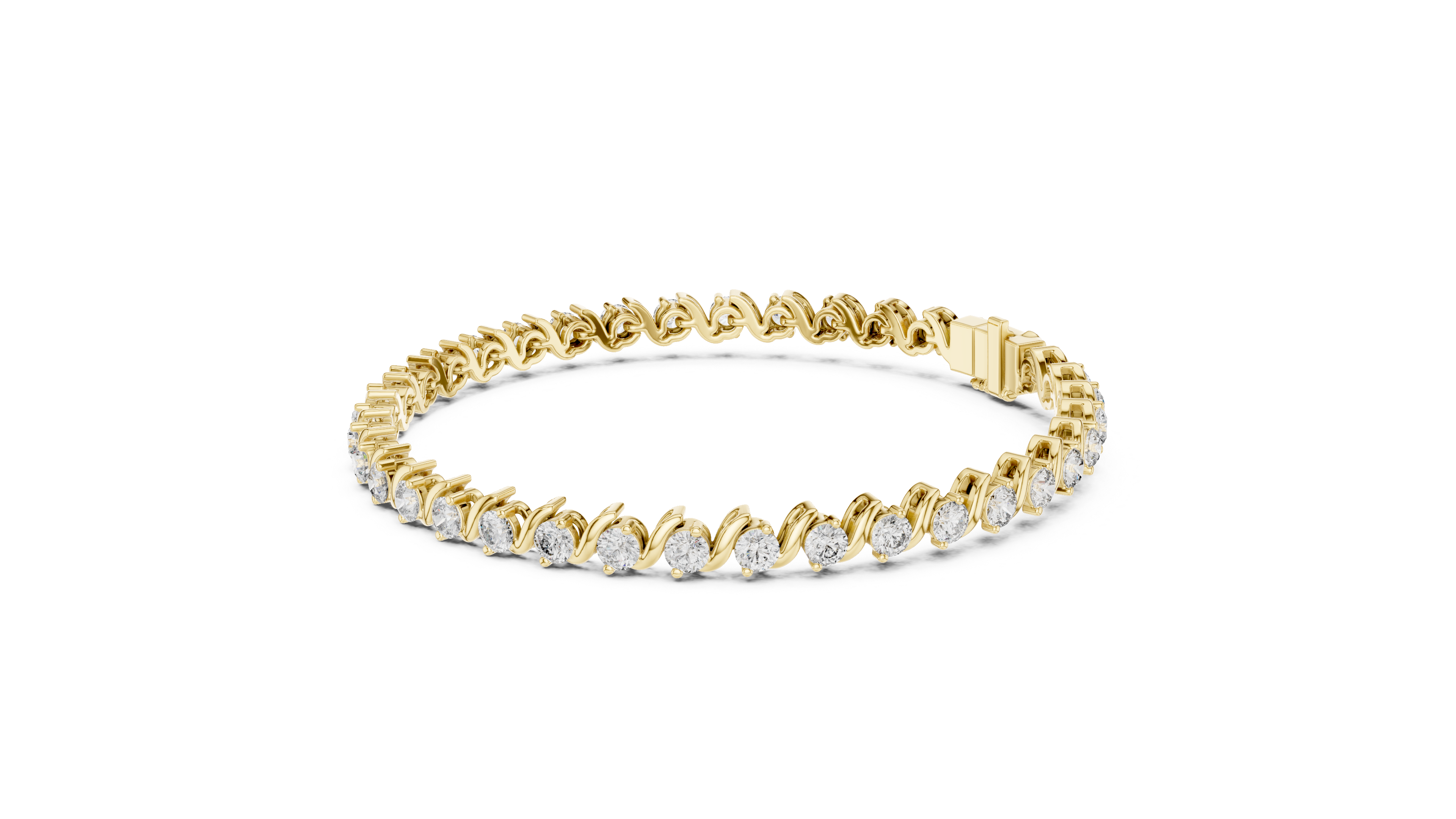 Twilight Twist Diamond Bracelet