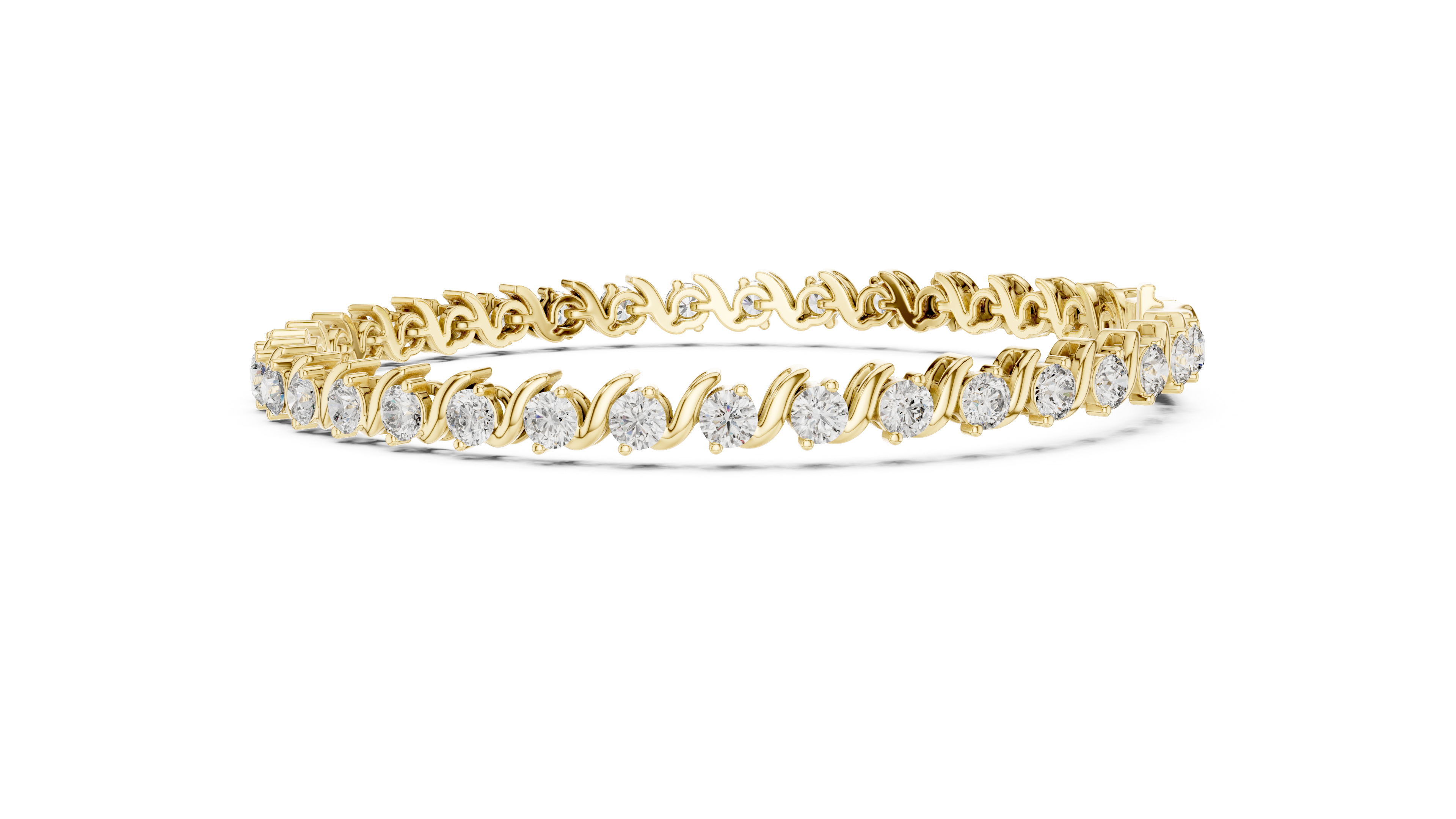 Twilight Twist Diamond Bracelet