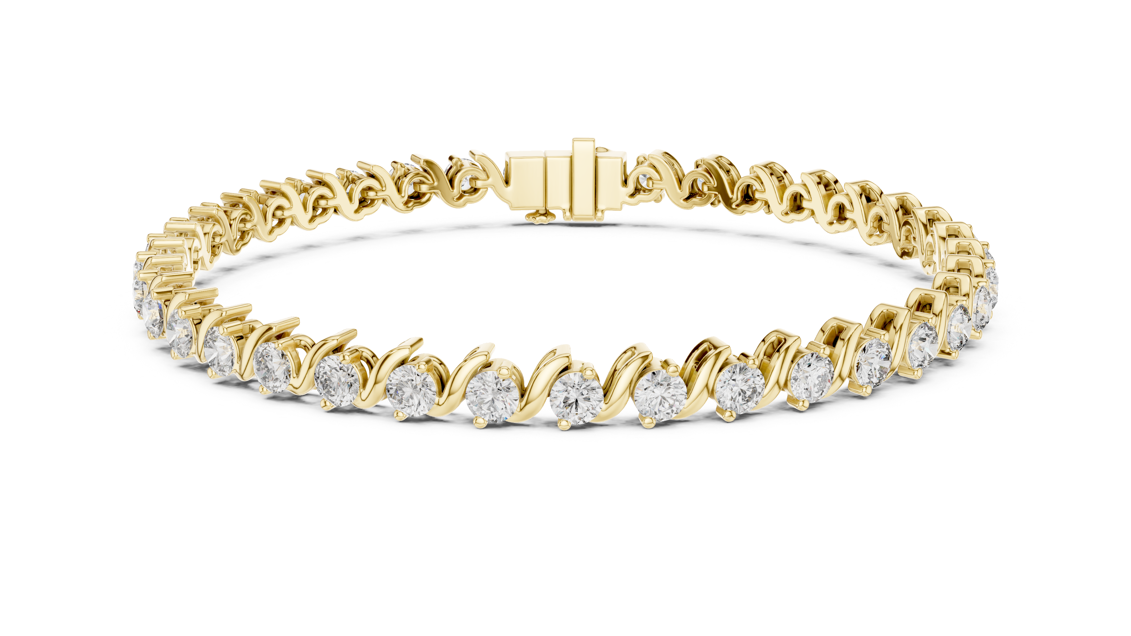 Twilight Twist Diamond Bracelet