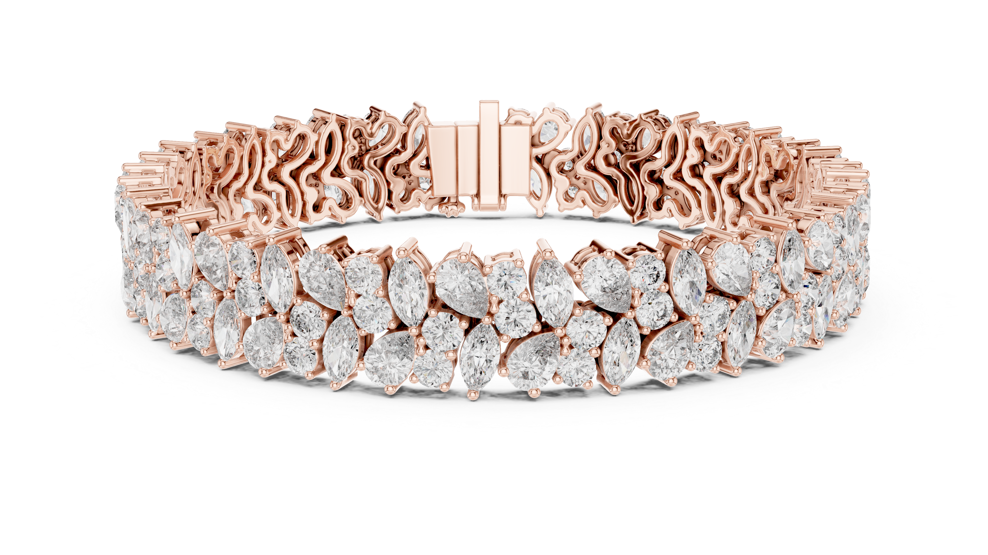 Majestic Marquise Diamond Bracelet