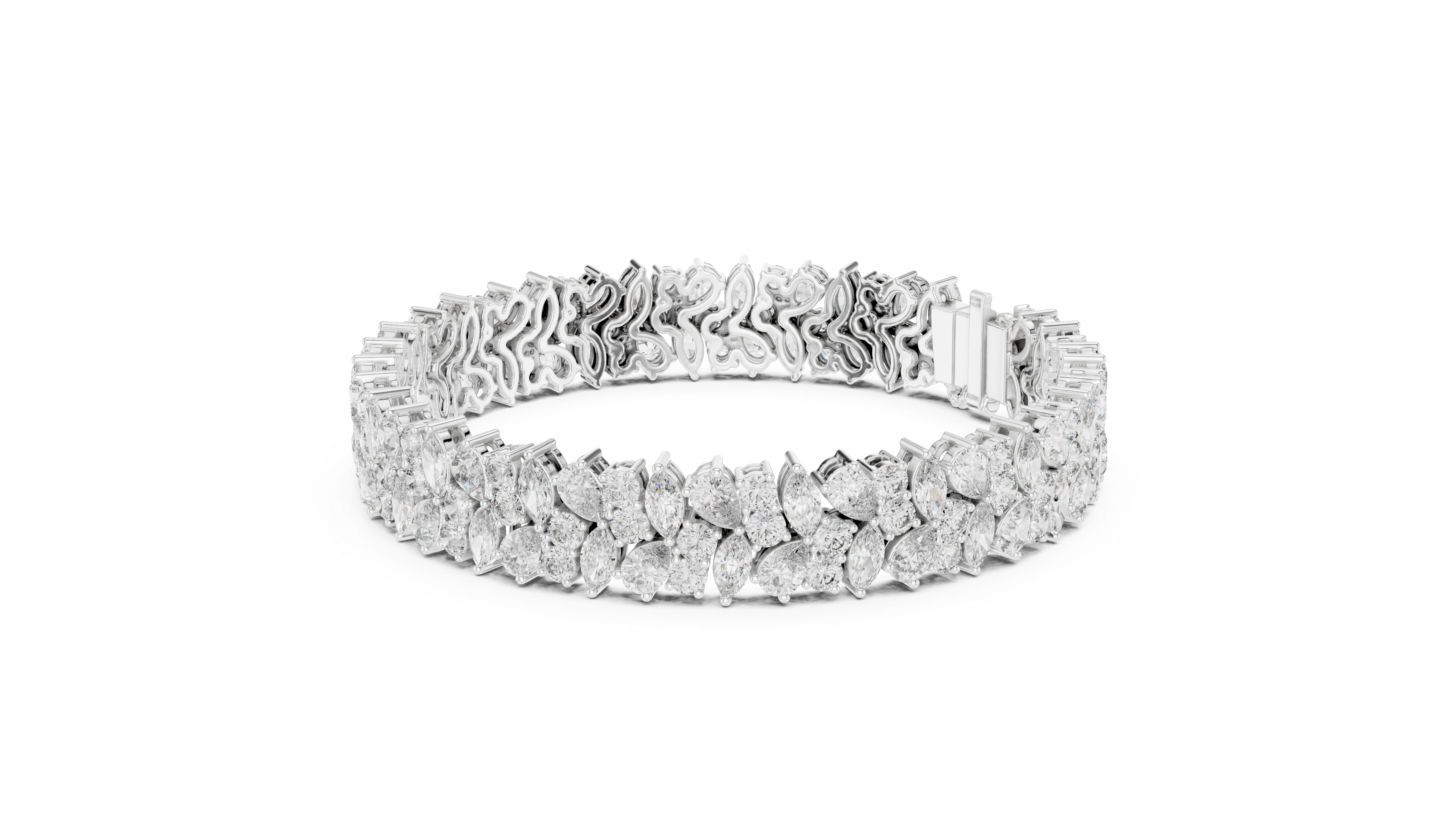 Majestic Marquise Diamond Bracelet