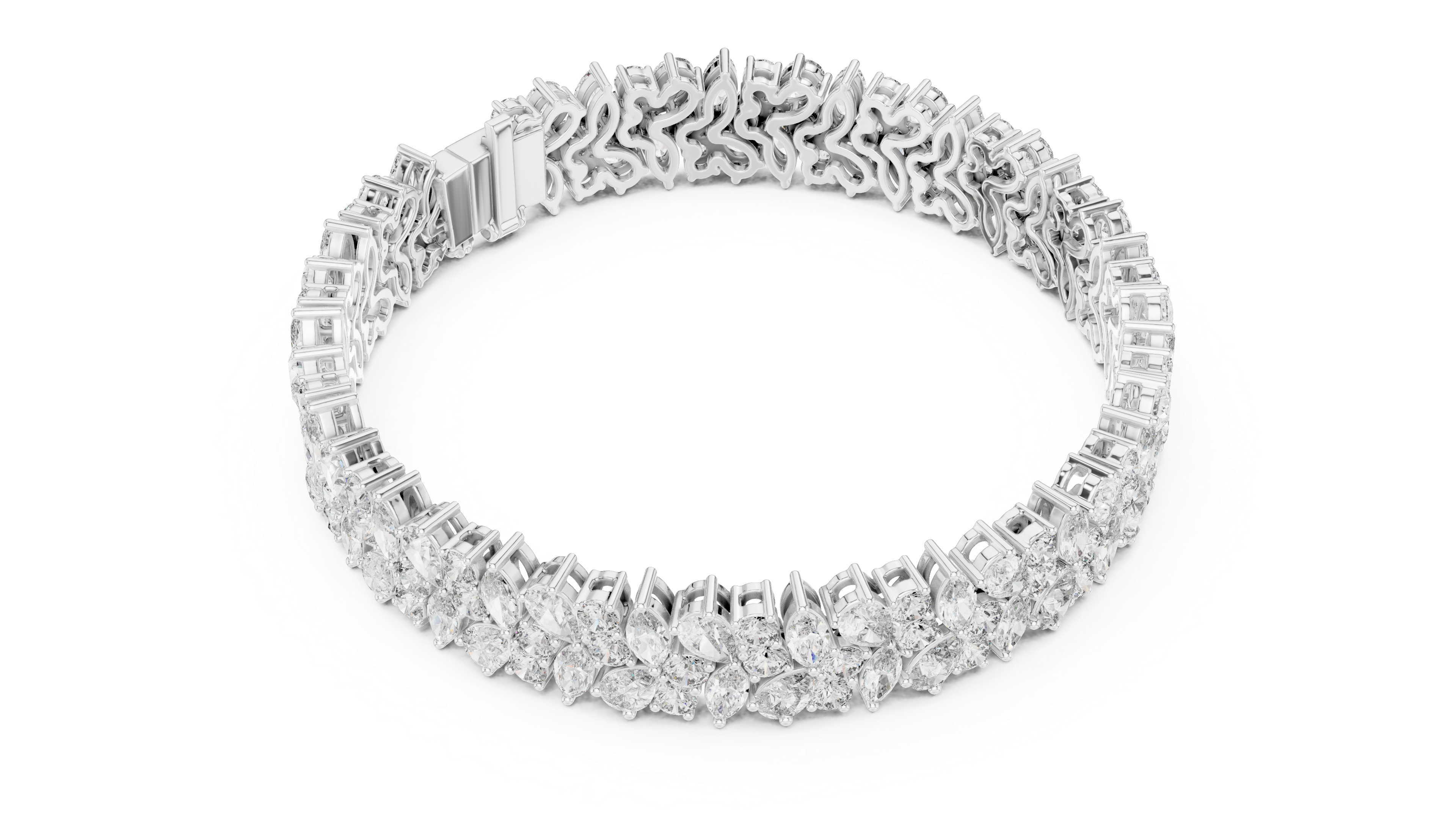 Majestic Marquise Diamond Bracelet