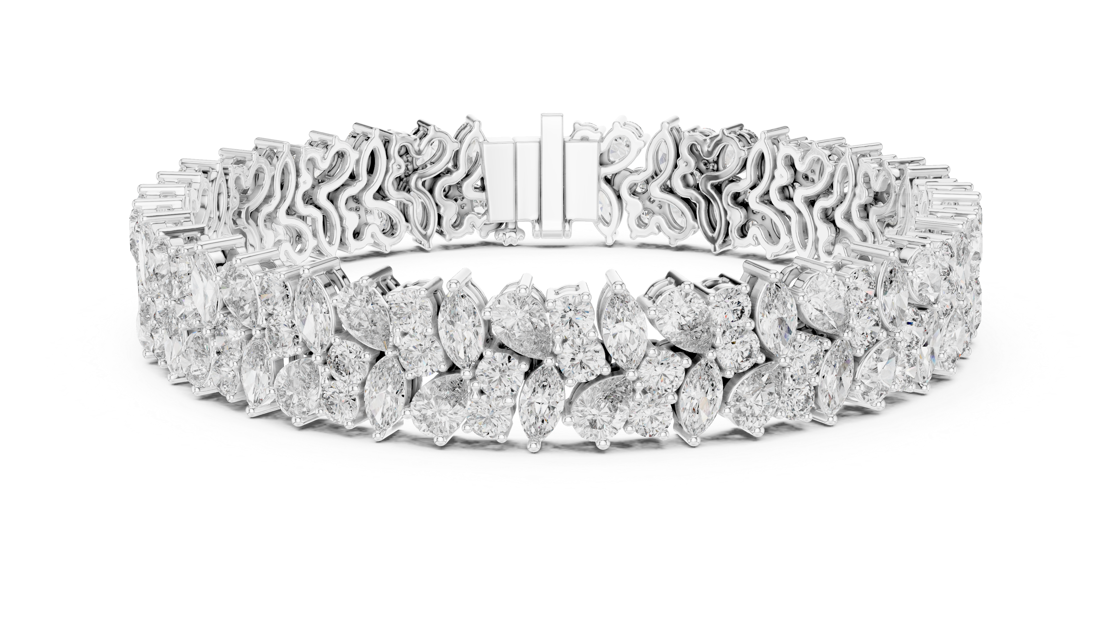 Majestic Marquise Diamond Bracelet