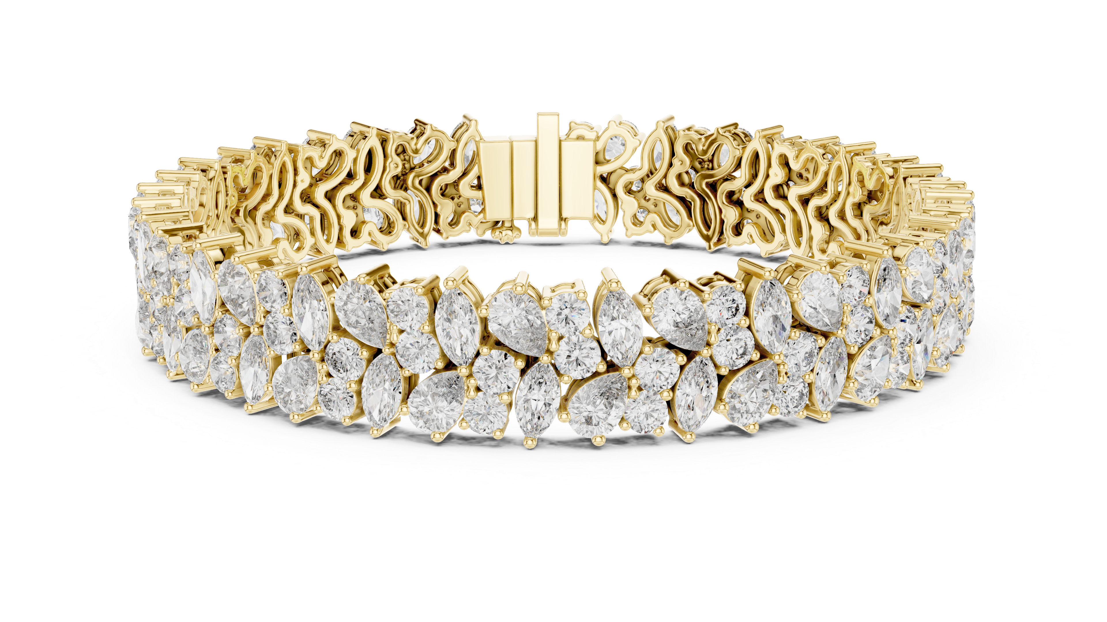 Majestic Marquise Diamond Bracelet