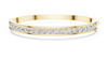Channel-Set Diamond Bangle Bracelet
