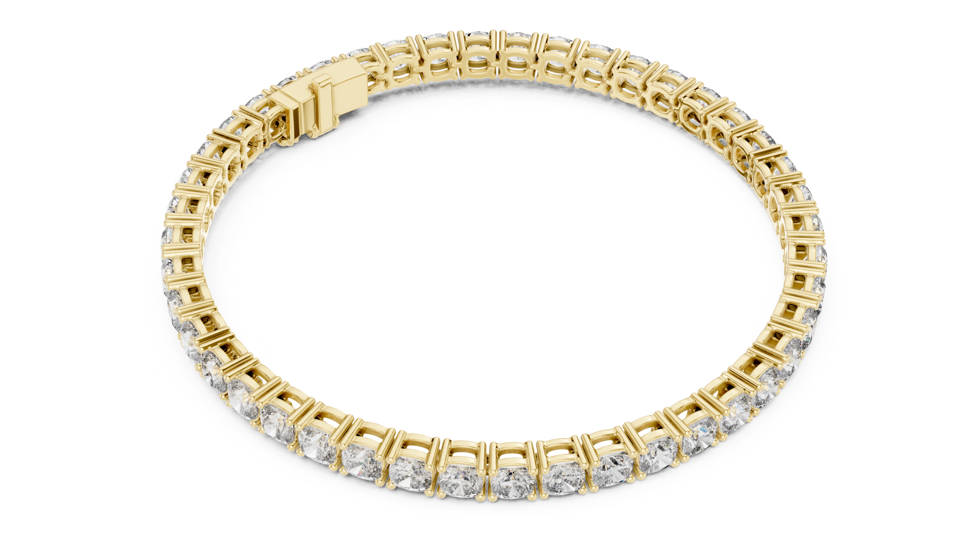 Classic Round Diamond Tennis Bracelet