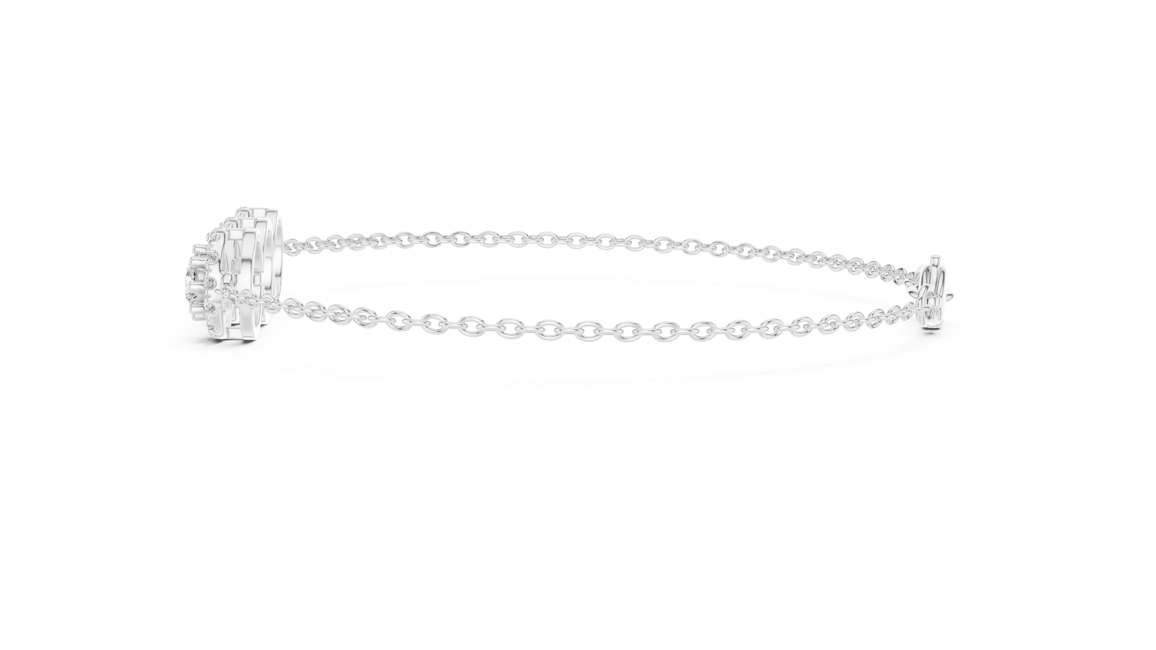 Timeless Trio Rose Gold Diamond Bracelet