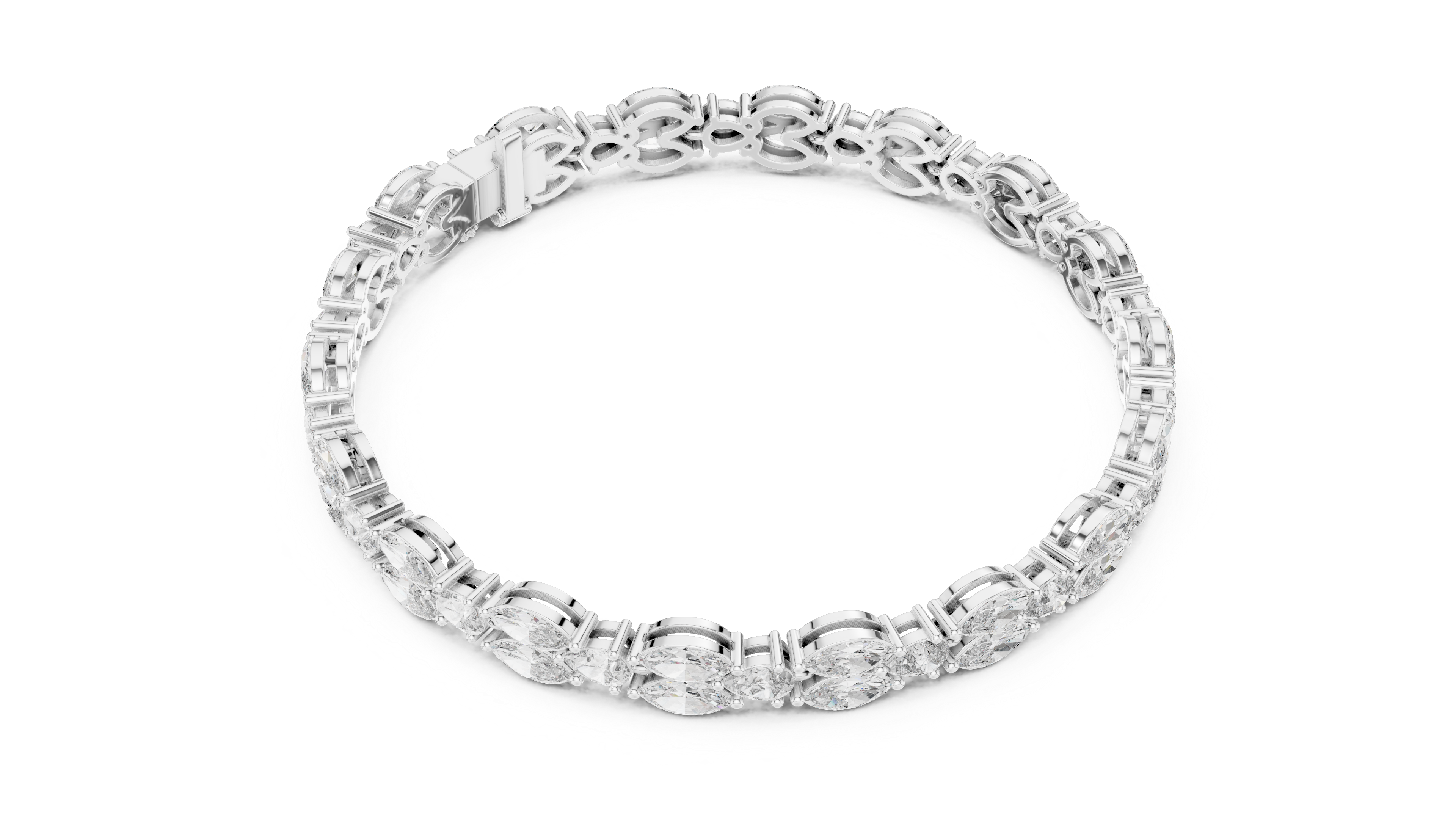 Timeless Marquise Diamond Bracelet