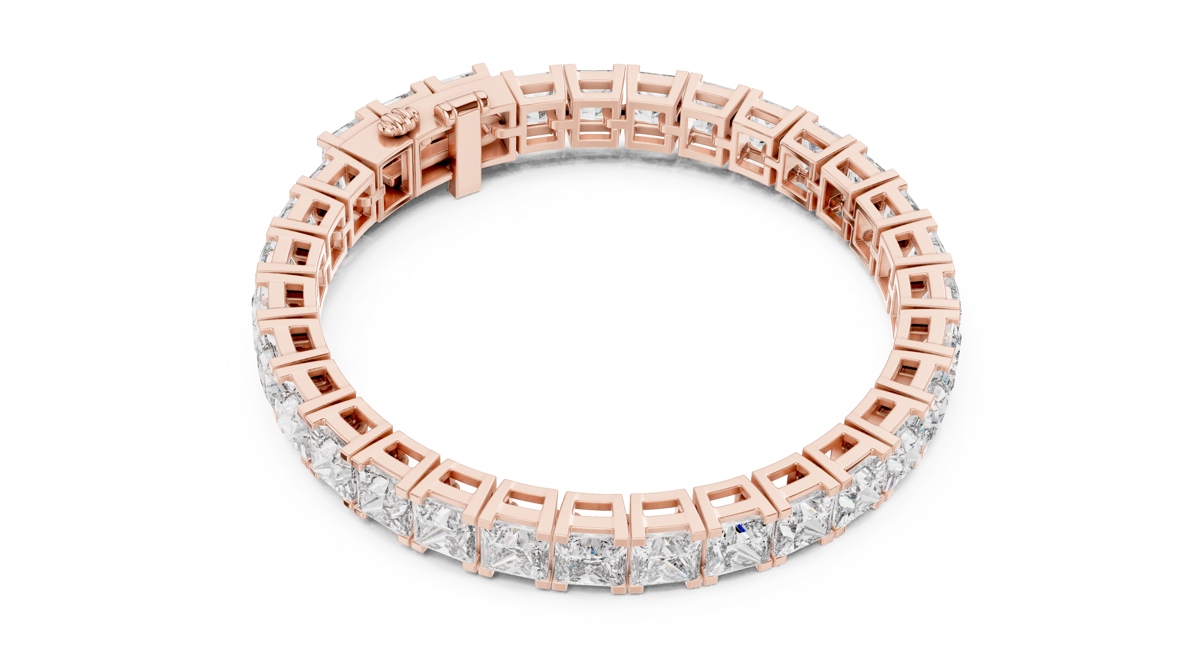 Endless Sparkle and Princess-Cut Diamond Love Story