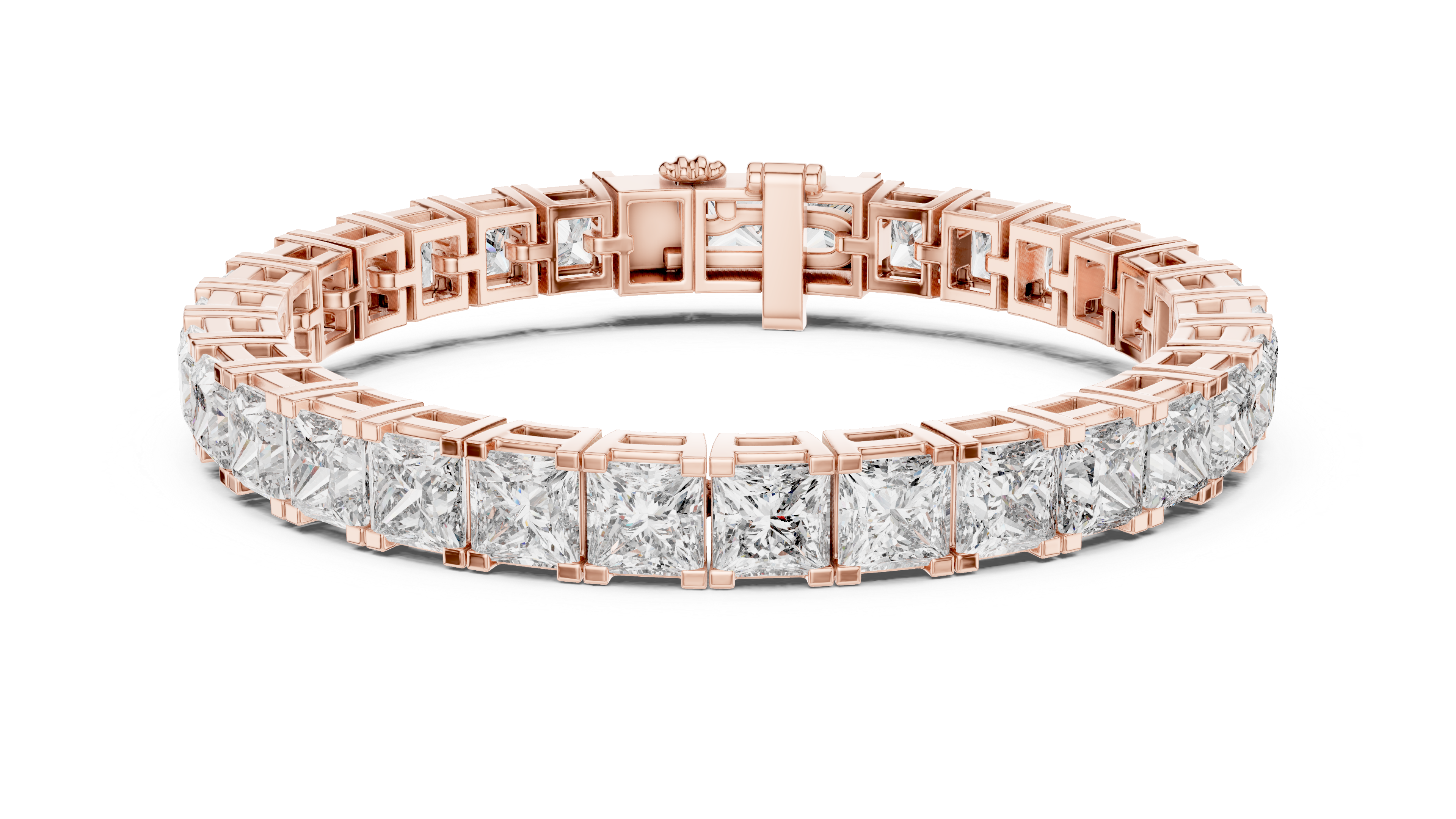Endless Sparkle and Princess-Cut Diamond Love Story