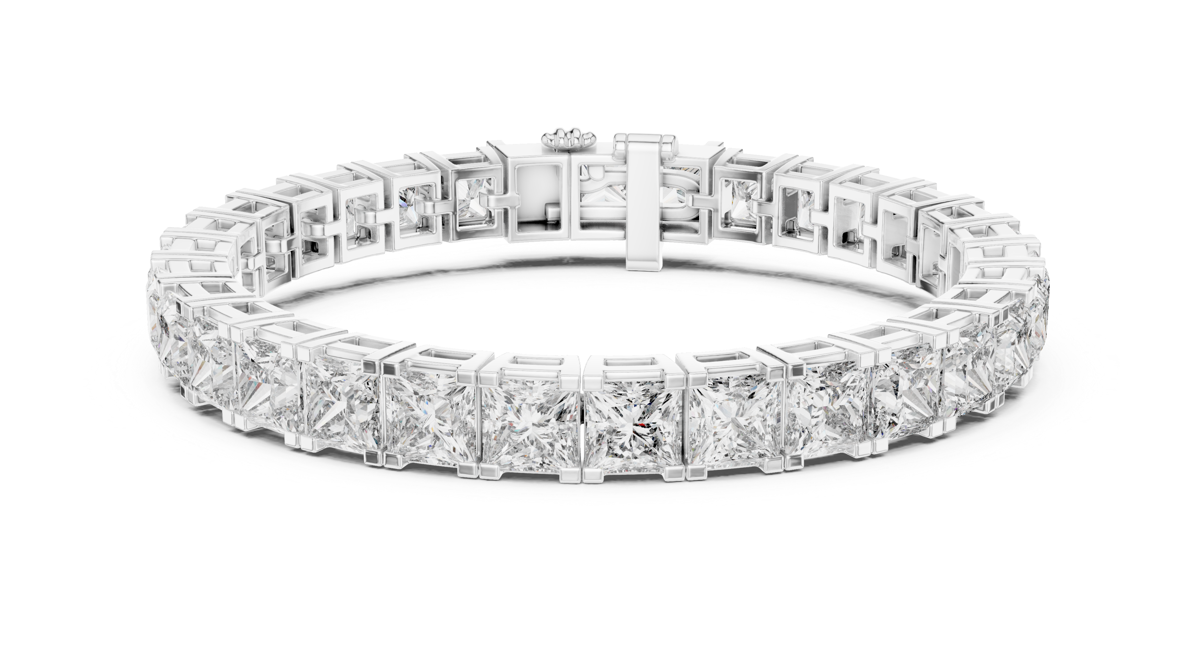Endless Sparkle and Princess-Cut Diamond Love Story