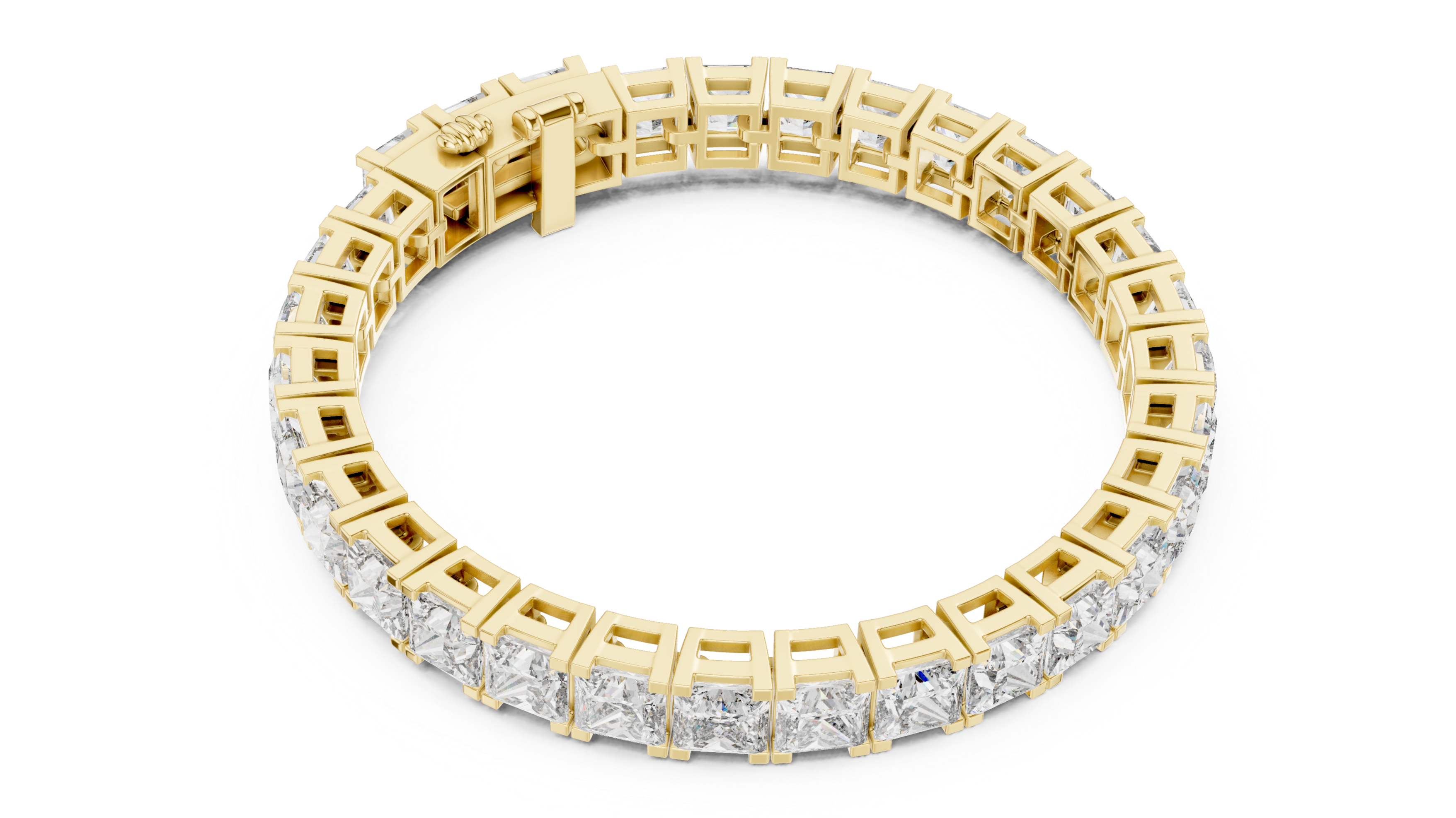 Endless Sparkle and Princess-Cut Diamond Love Story