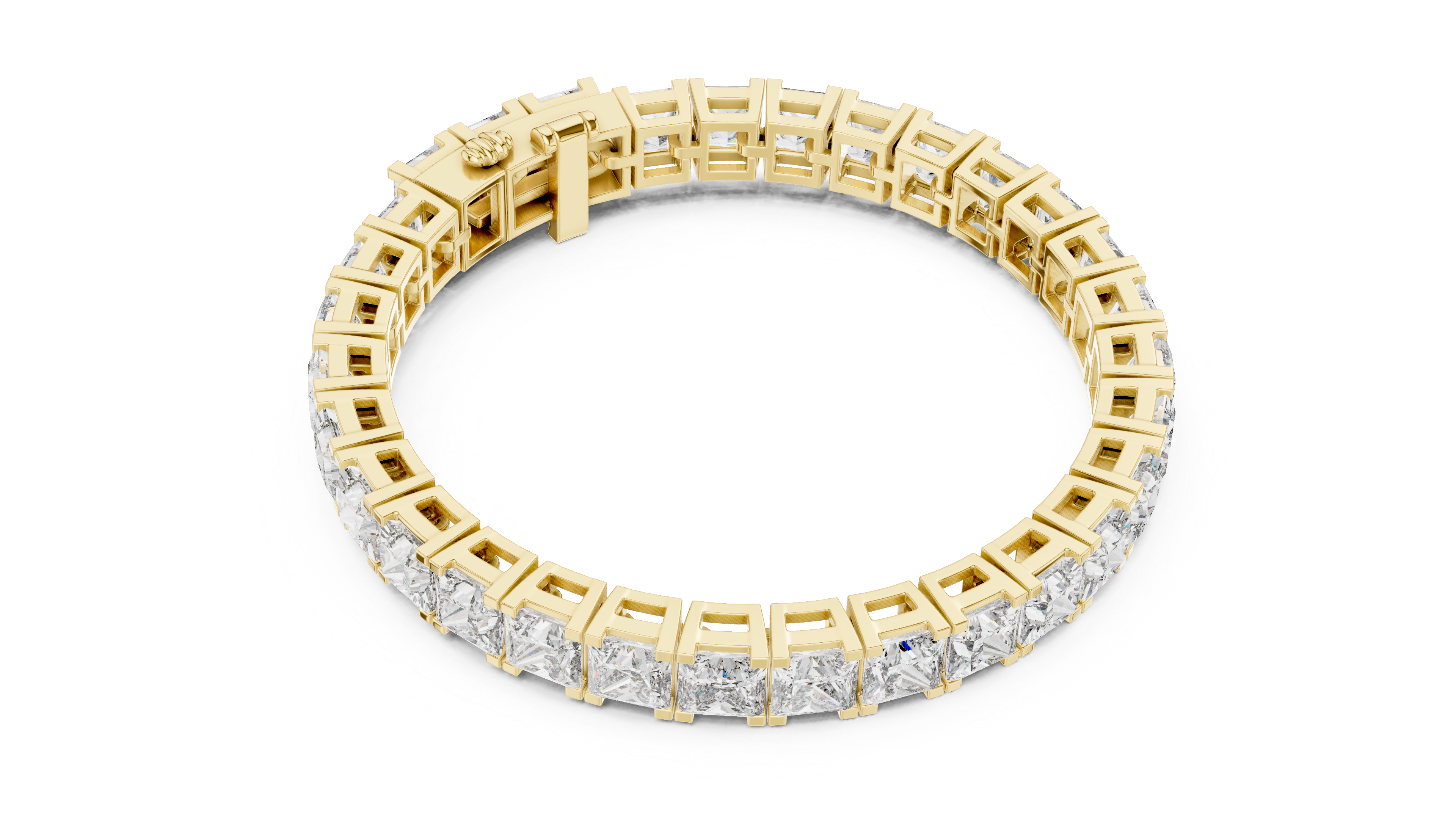 Endless Sparkle and Princess-Cut Diamond Love Story