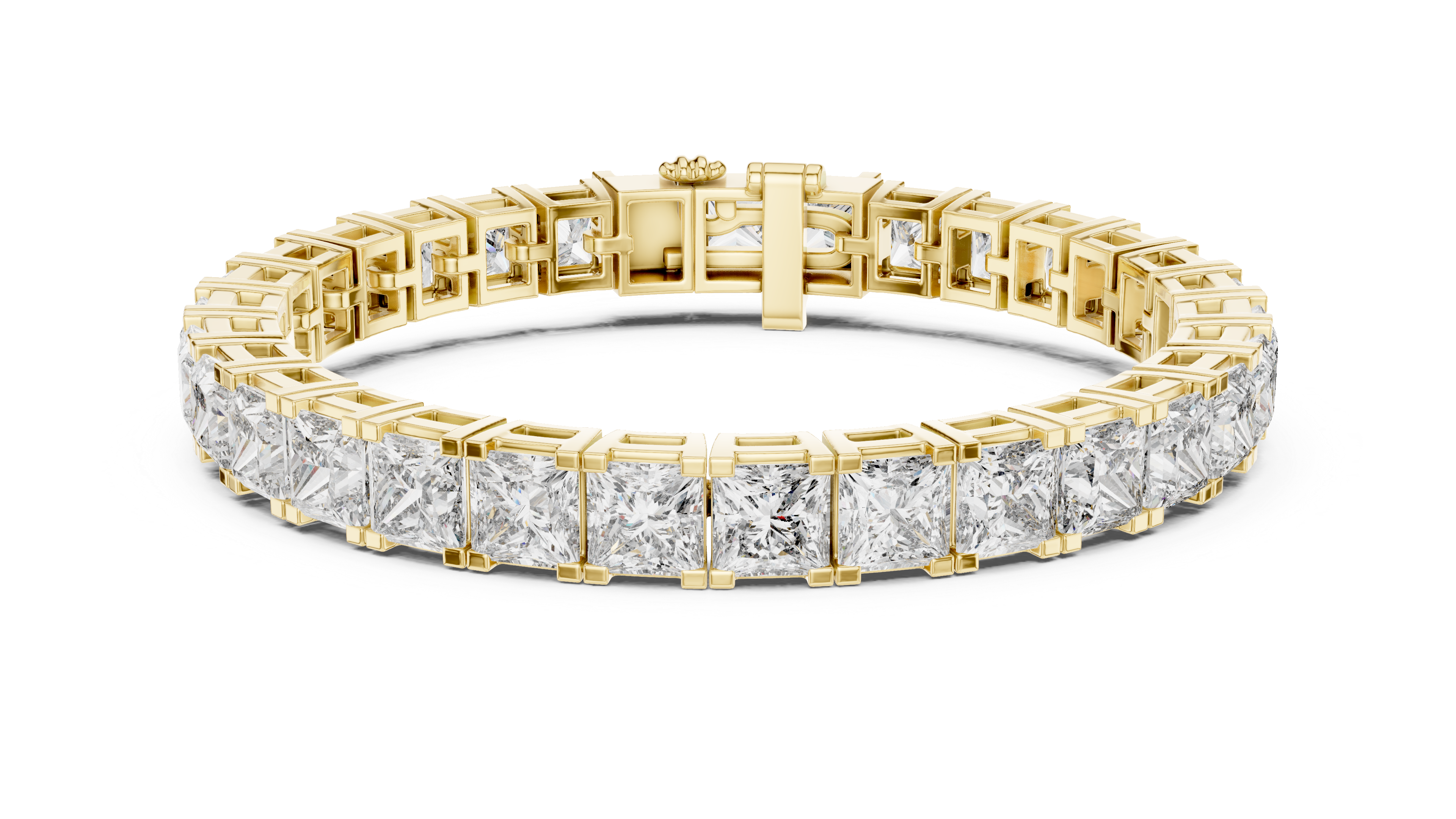 Endless Sparkle and Princess-Cut Diamond Love Story