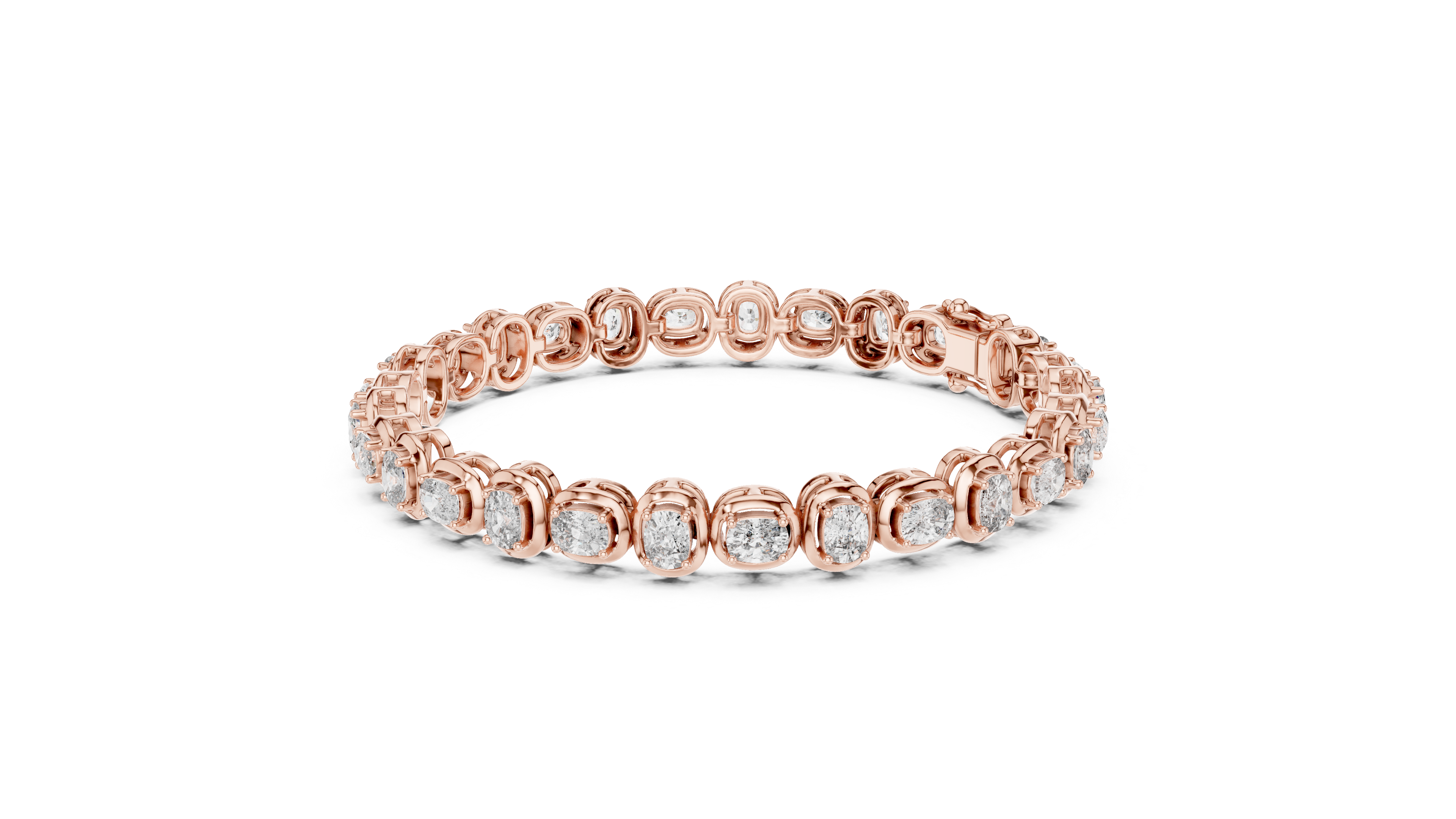 Featuring Sparkling Cushion-Set Diamonds