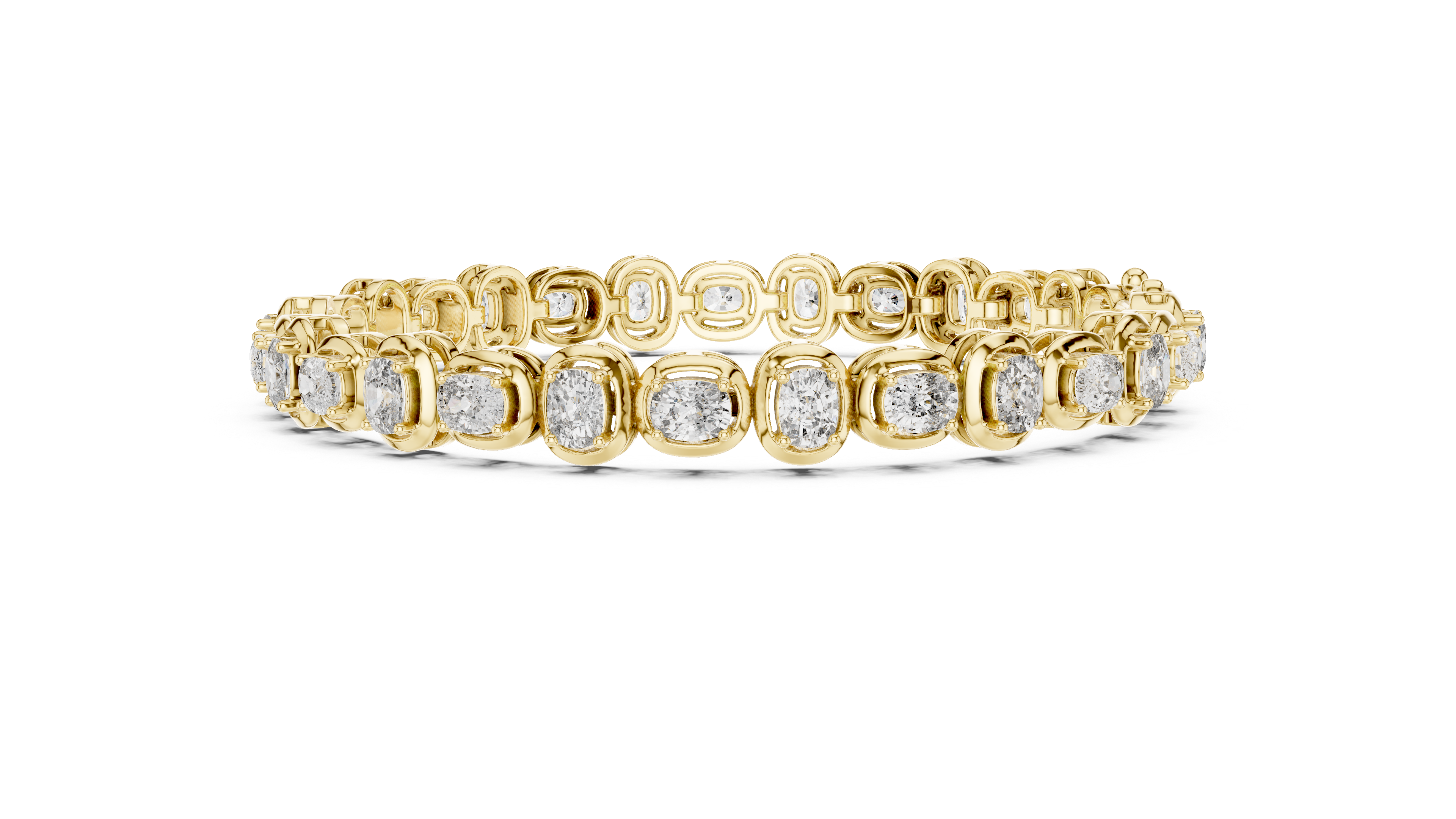 Featuring Sparkling Cushion-Set Diamonds