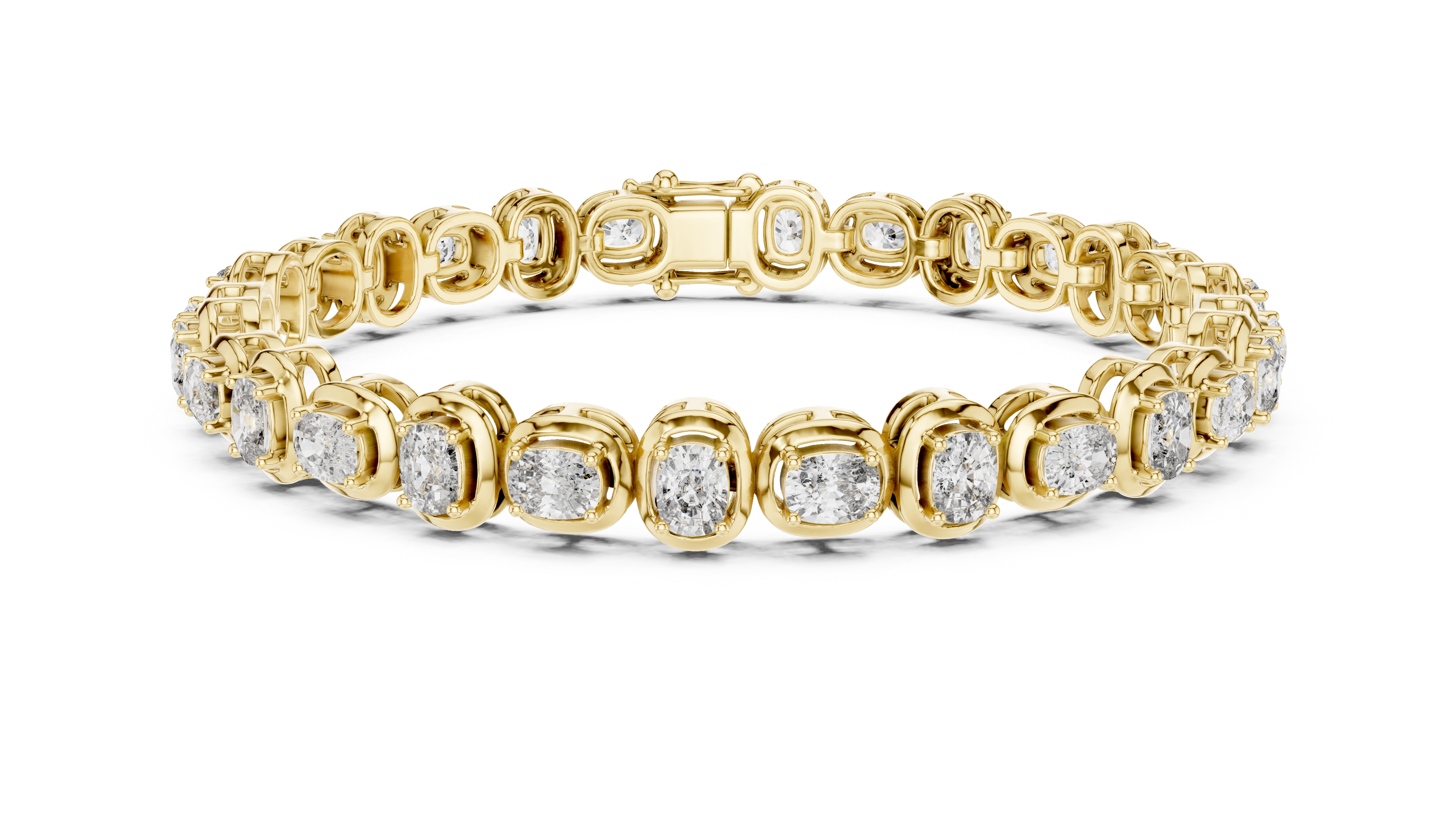 Featuring Sparkling Cushion-Set Diamonds